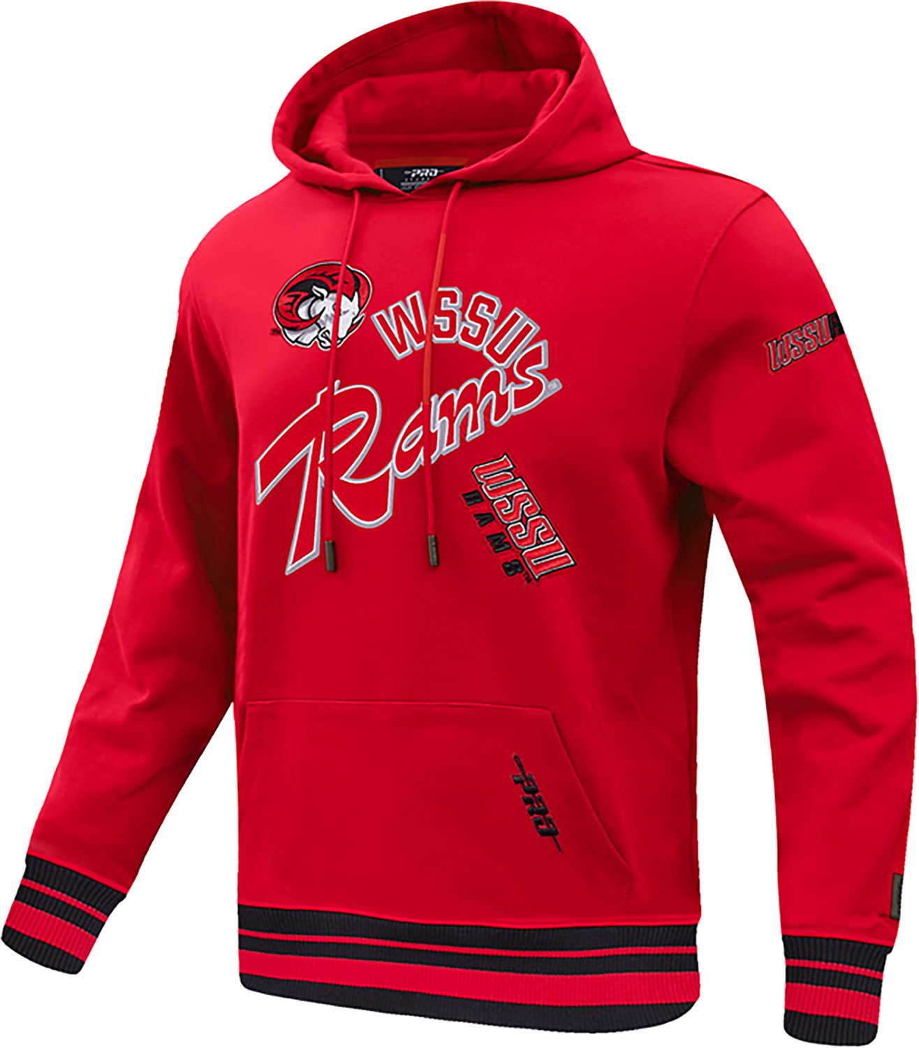 Pro Standard Men's Winston-Salem State Rams Homecoming Fleece Hoodie - view number 2