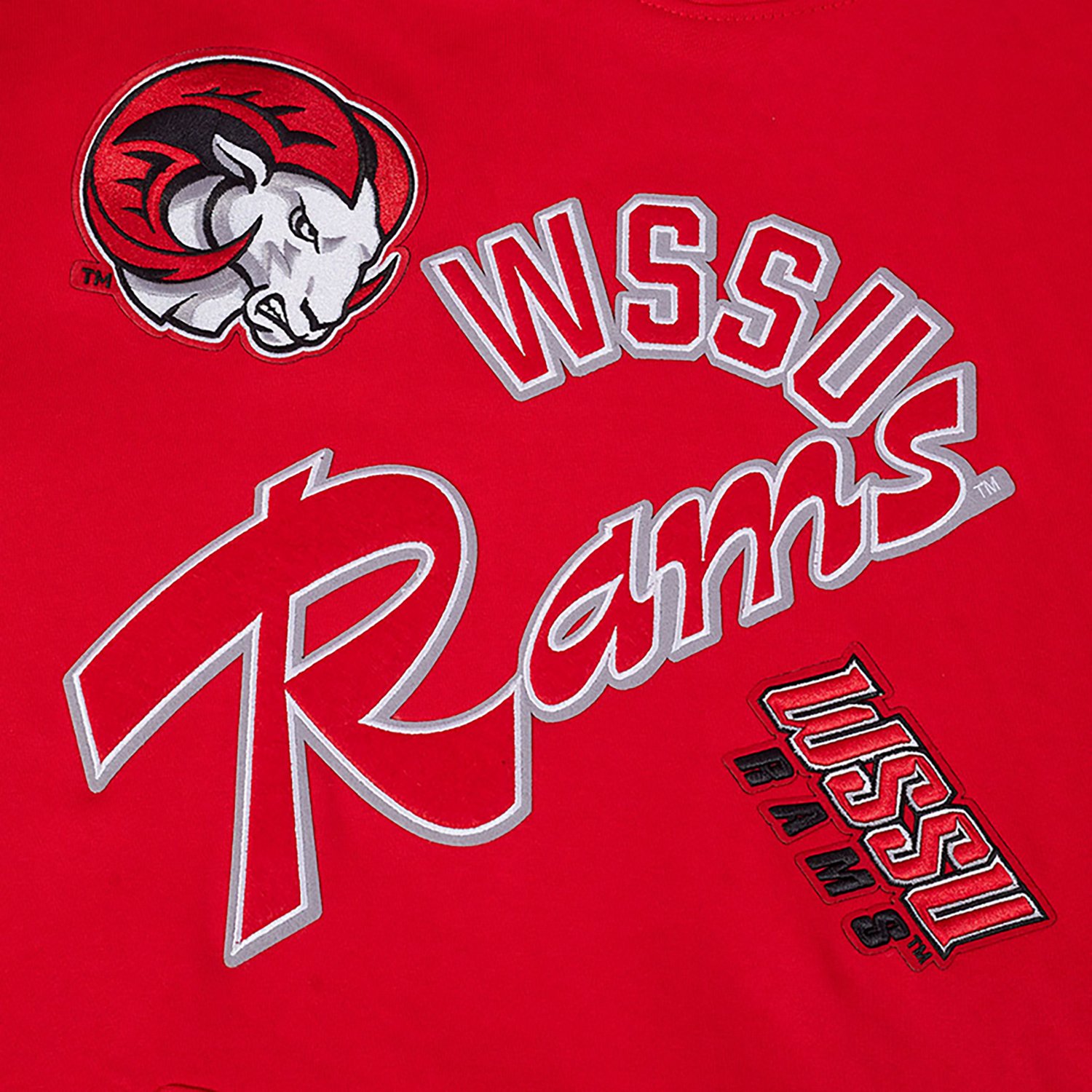 Pro Standard Men's Winston-Salem State Rams Homecoming Fleece Hoodie - view number 7