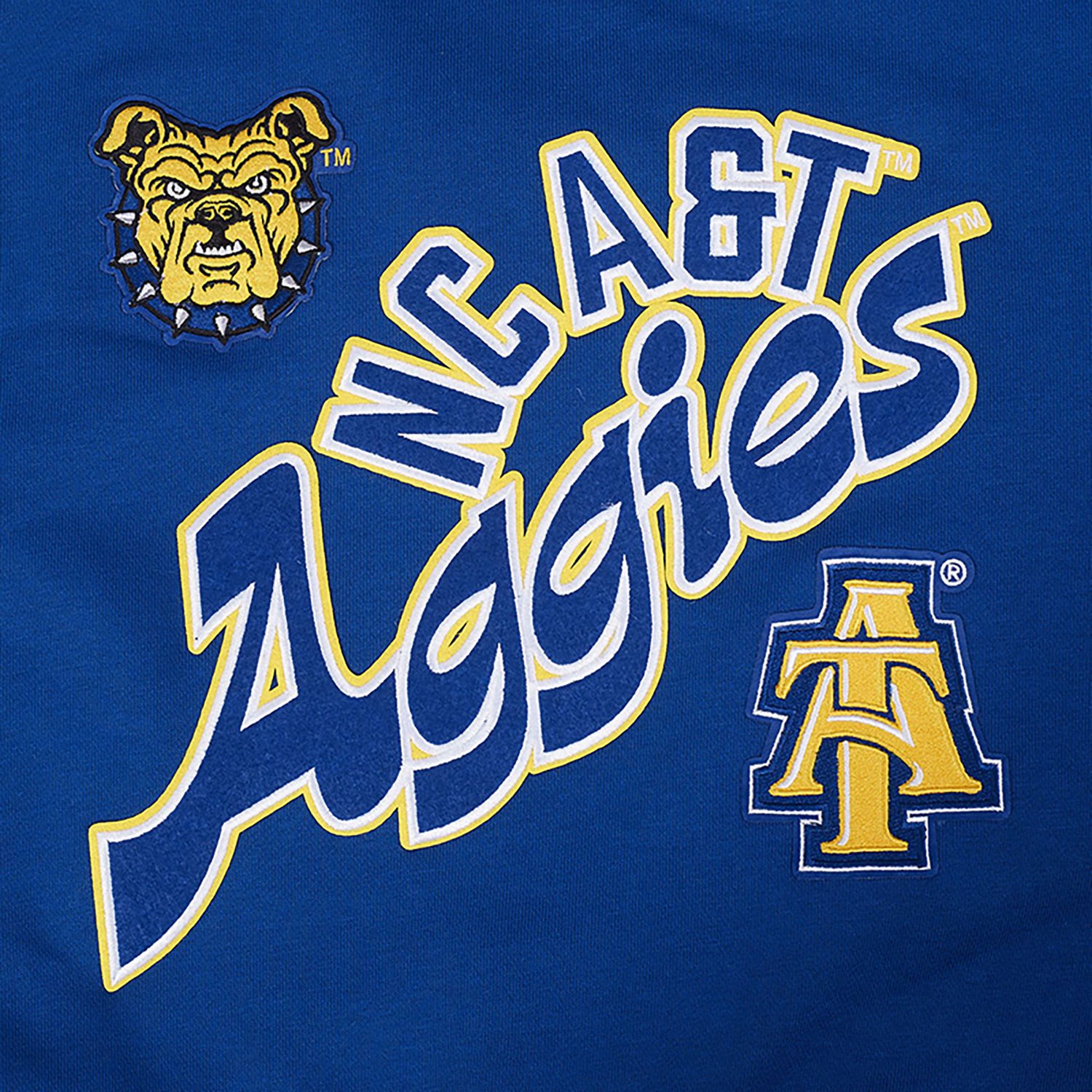 Pro Standard Women's North Carolina A&T Aggies Homecoming Fleece - view number 5