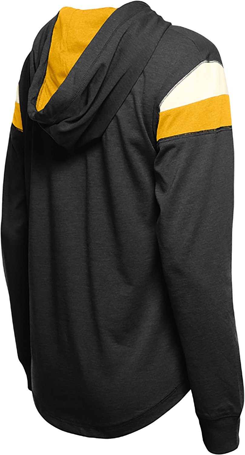 New Era Women's Pittsburgh Steelers Shoulder Insert Hoodie - view number 3