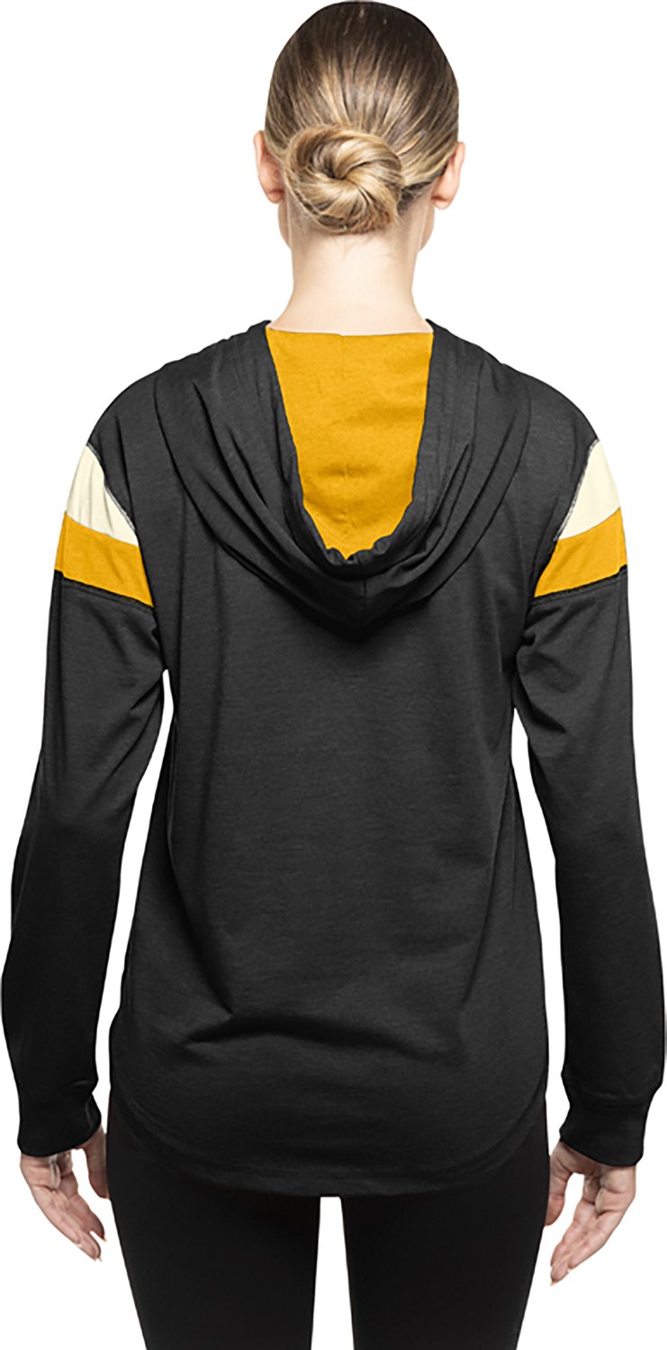 New Era Women's Pittsburgh Steelers Shoulder Insert Hoodie - view number 5