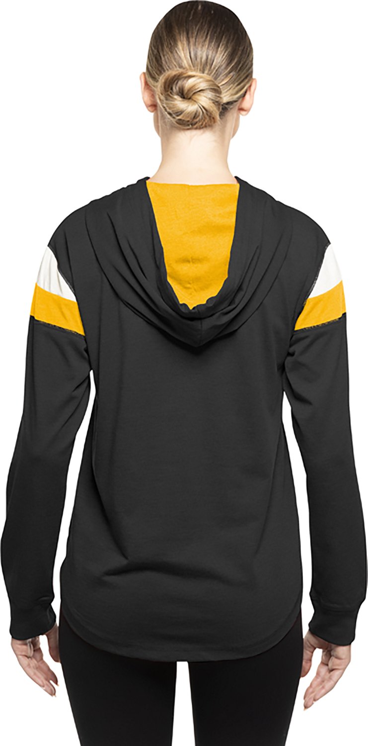 New Era Women's Pittsburgh Steelers Shoulder Insert Hoodie - view number 6