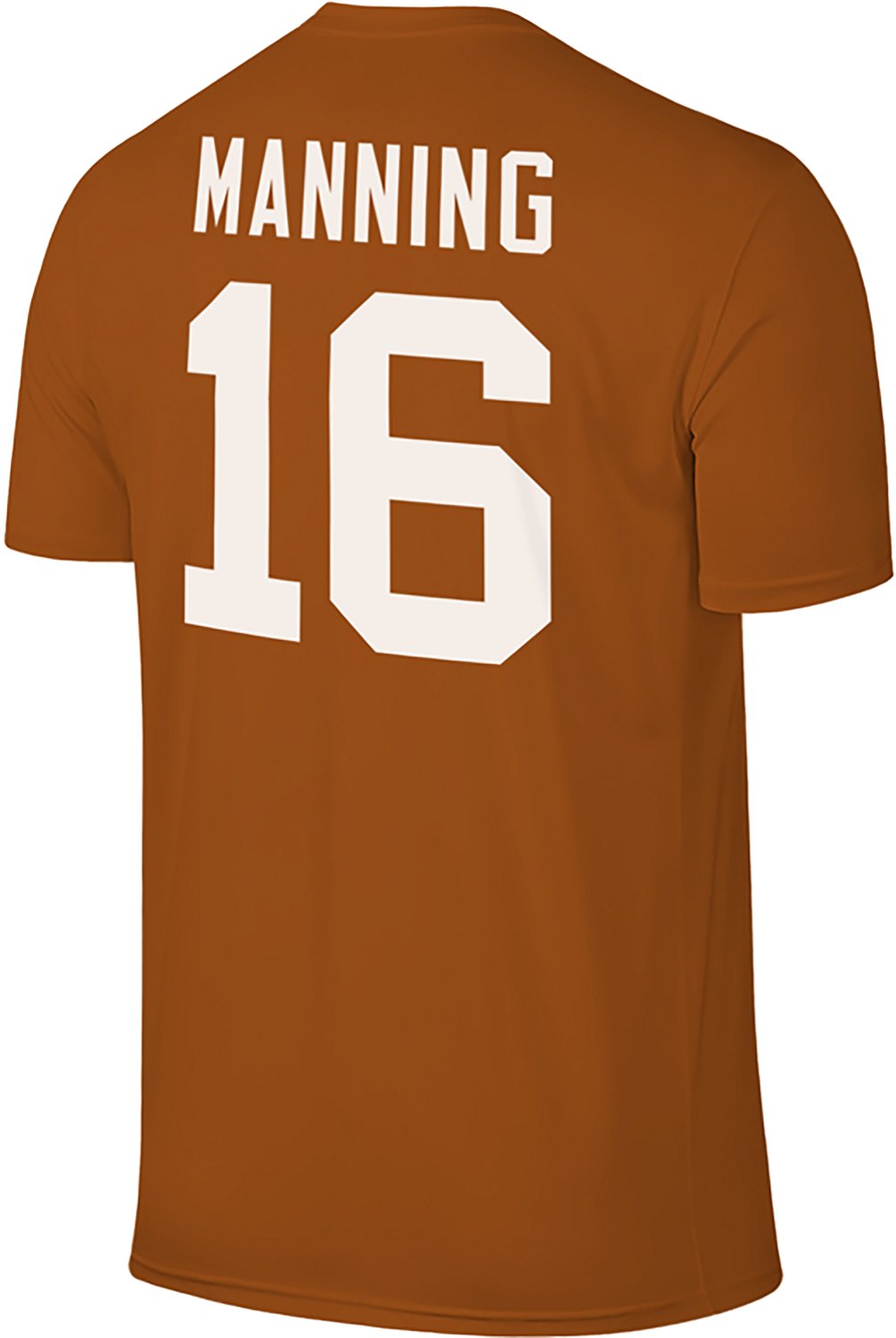 WILDCAT RETRO Kids' Arch Manning Texas Longhorns Name and Number Short Sleeve T-shirt - view number 3