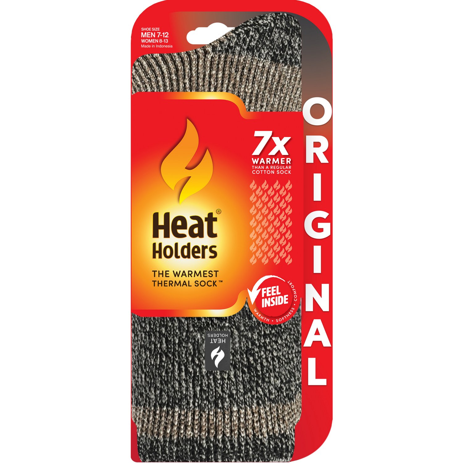 Heat Holders Men's Rook Block Twist Crew Socks - view number 2
