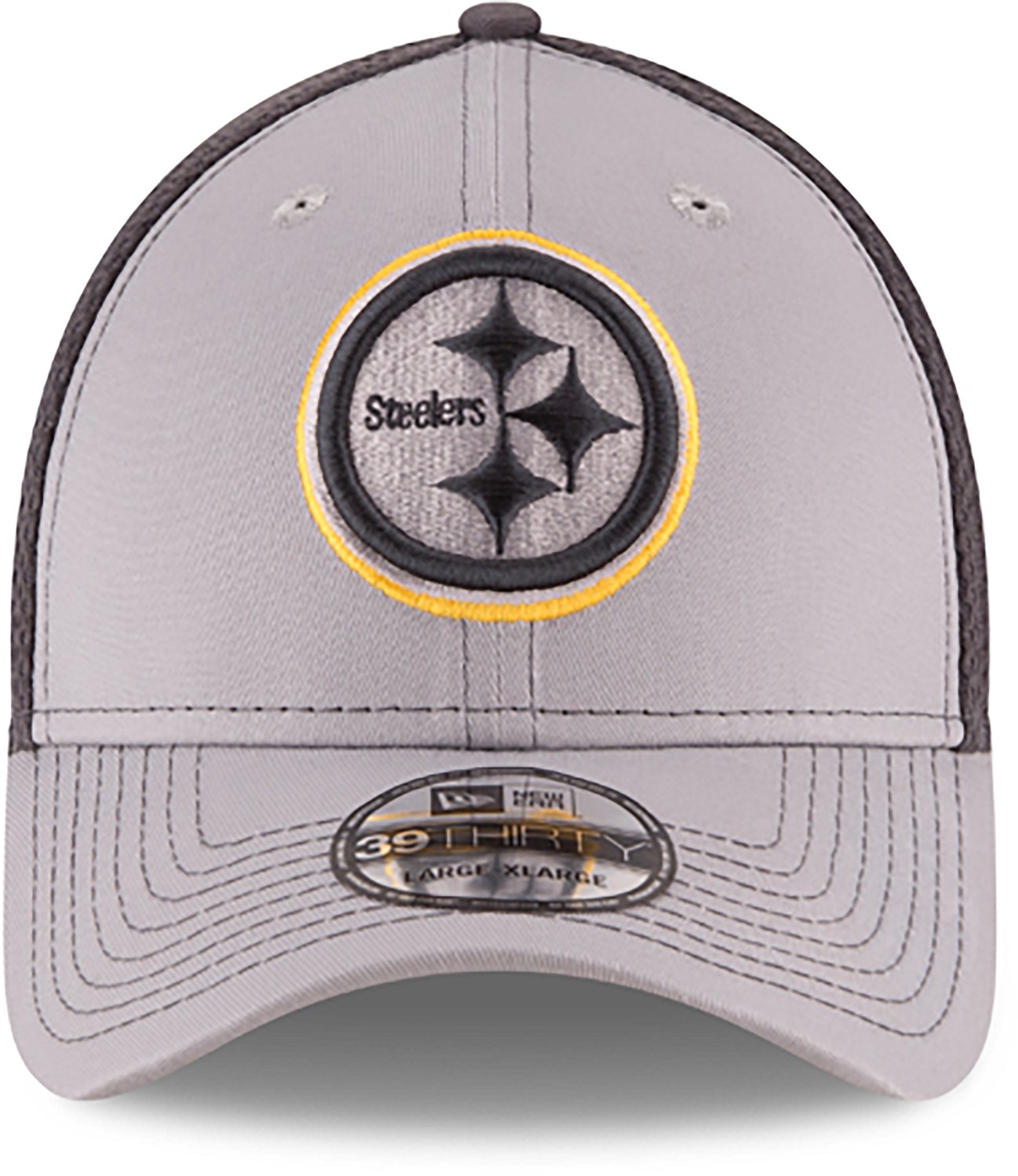 New Era Men's Steelers Grayed Out NEO 2 39THIRTY Cap - view number 2