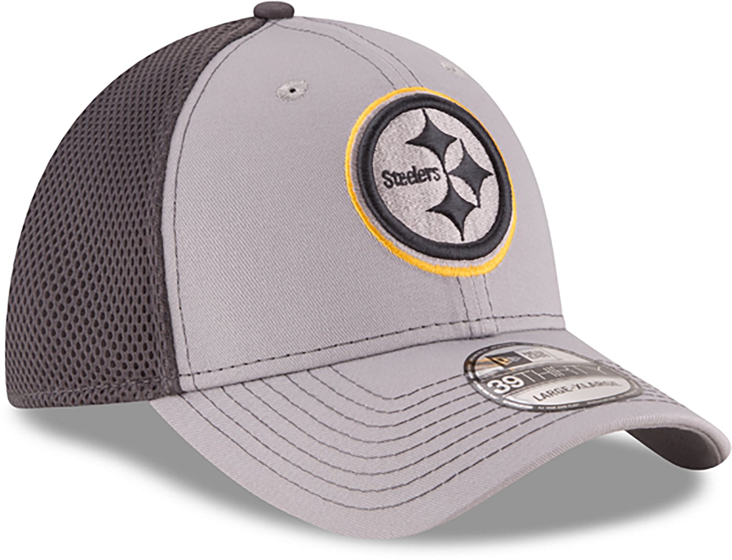 New Era Men's Steelers Grayed Out NEO 2 39THIRTY Cap - view number 3