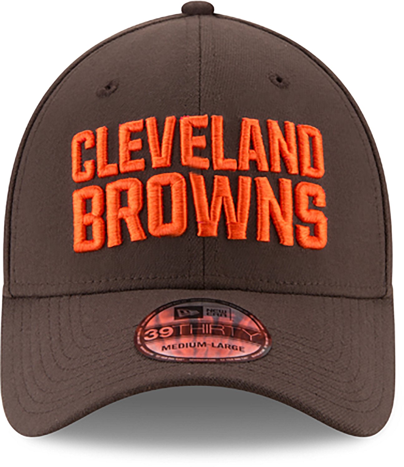 New Era Men's Browns Team Classic 39THIRTY Cap - view number 2