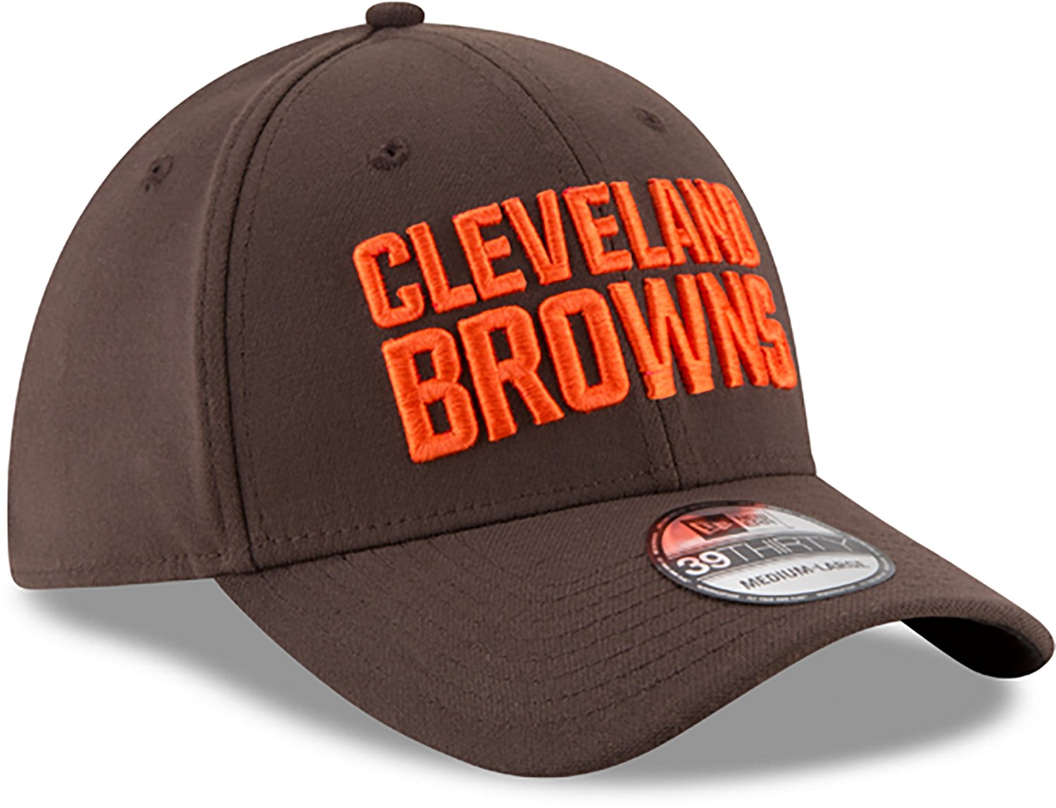 New Era Men's Browns Team Classic 39THIRTY Cap - view number 3