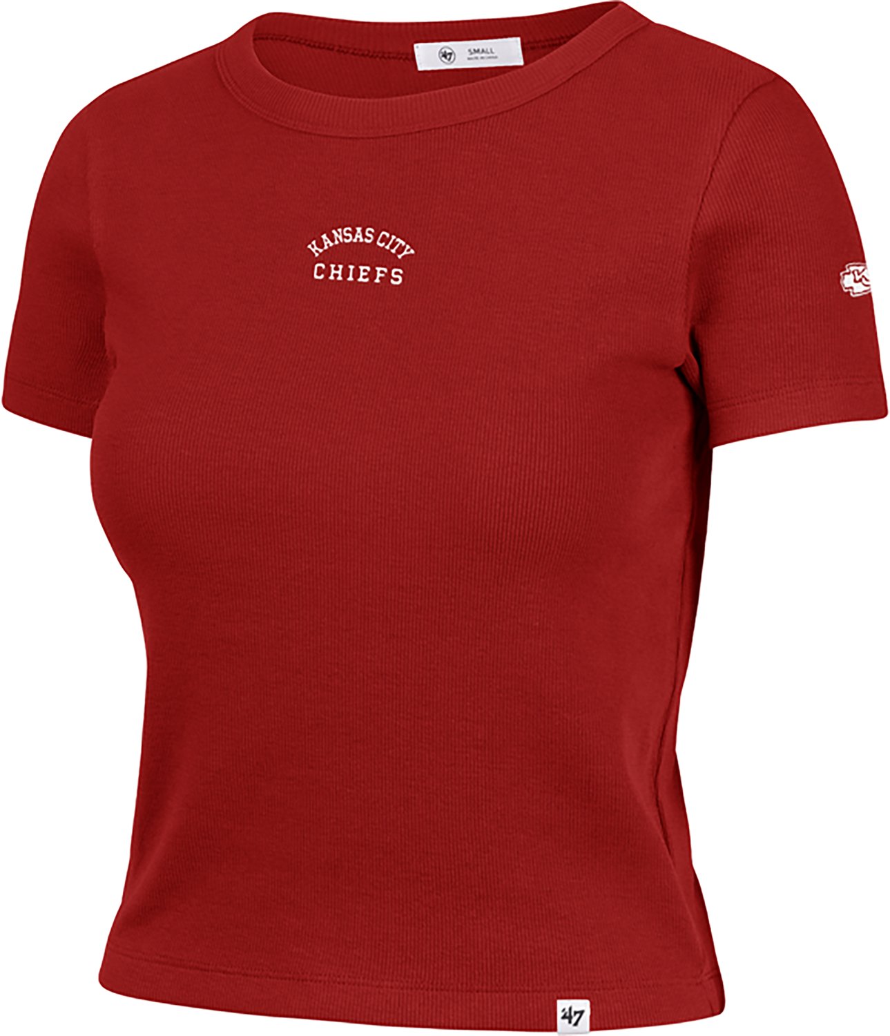 47 Women's Chiefs Spirited Ribbed Baby T-shirt - view number 3