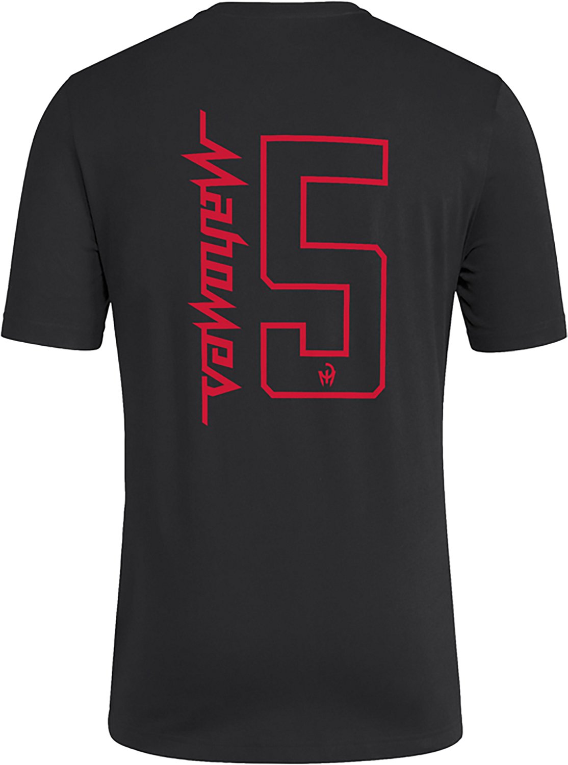 adidas Men's Texas Tech University Patrick Mahomes #5 Graphic T-shirt - view number 2