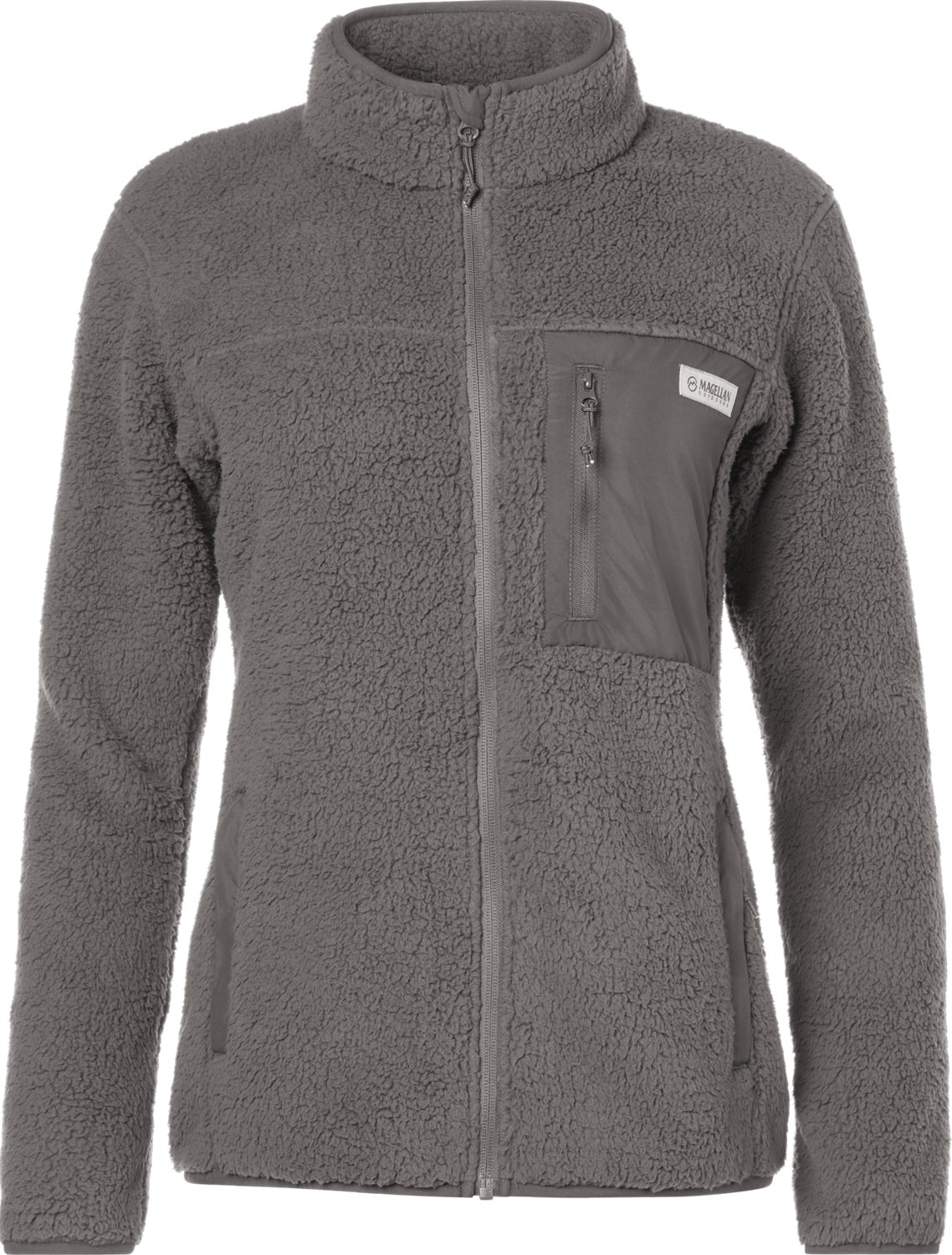 Magellan Outdoors Women's Campfire Fleece Sherpa Jacket - view number 3