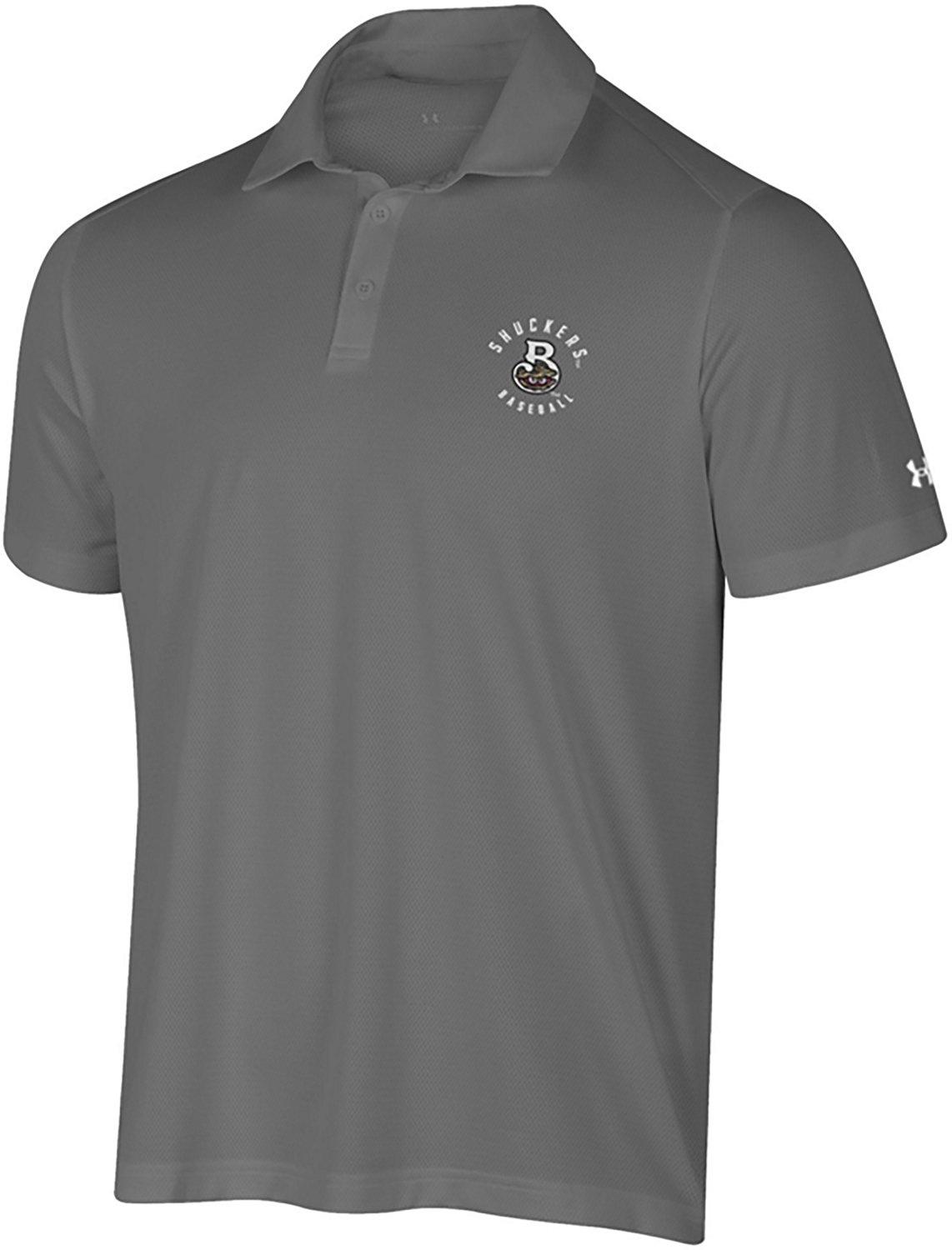 Under Armour Men's Biloxi Shuckers Lead Runner Tech Polo Shirt - view number 1