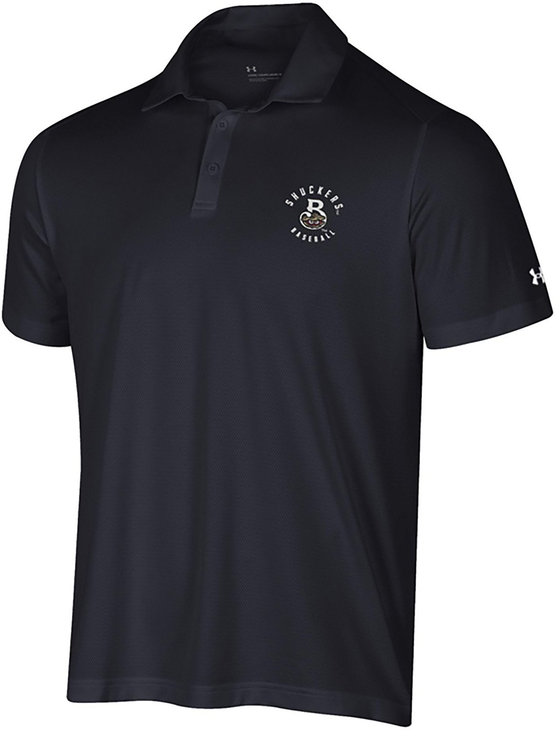 Under Armour Men's Biloxi Shuckers Lead Runner Tech Polo Shirt - view number 5
