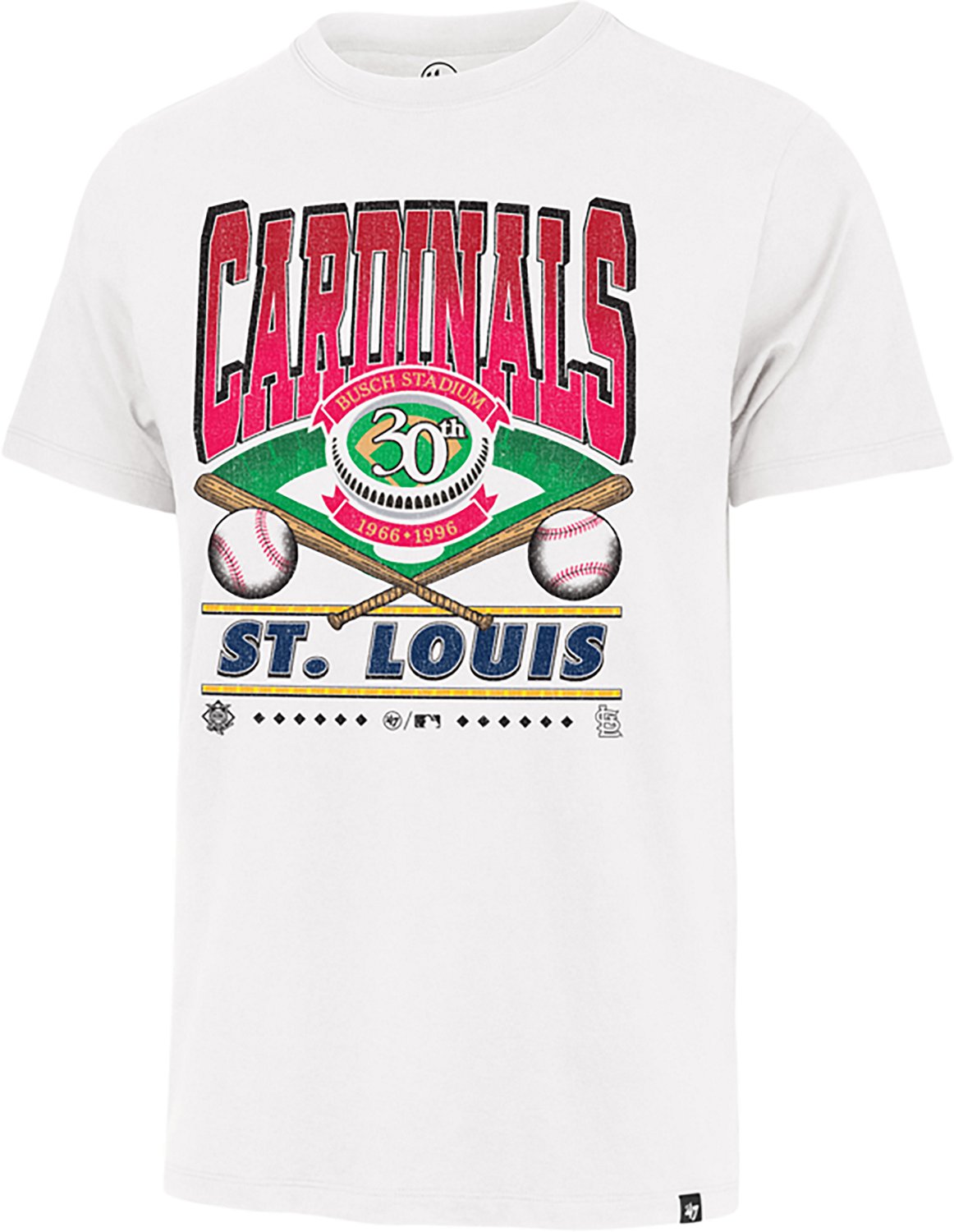 '47 Men's St. Louis Cardinals Straight Shot Franklin T-shirt