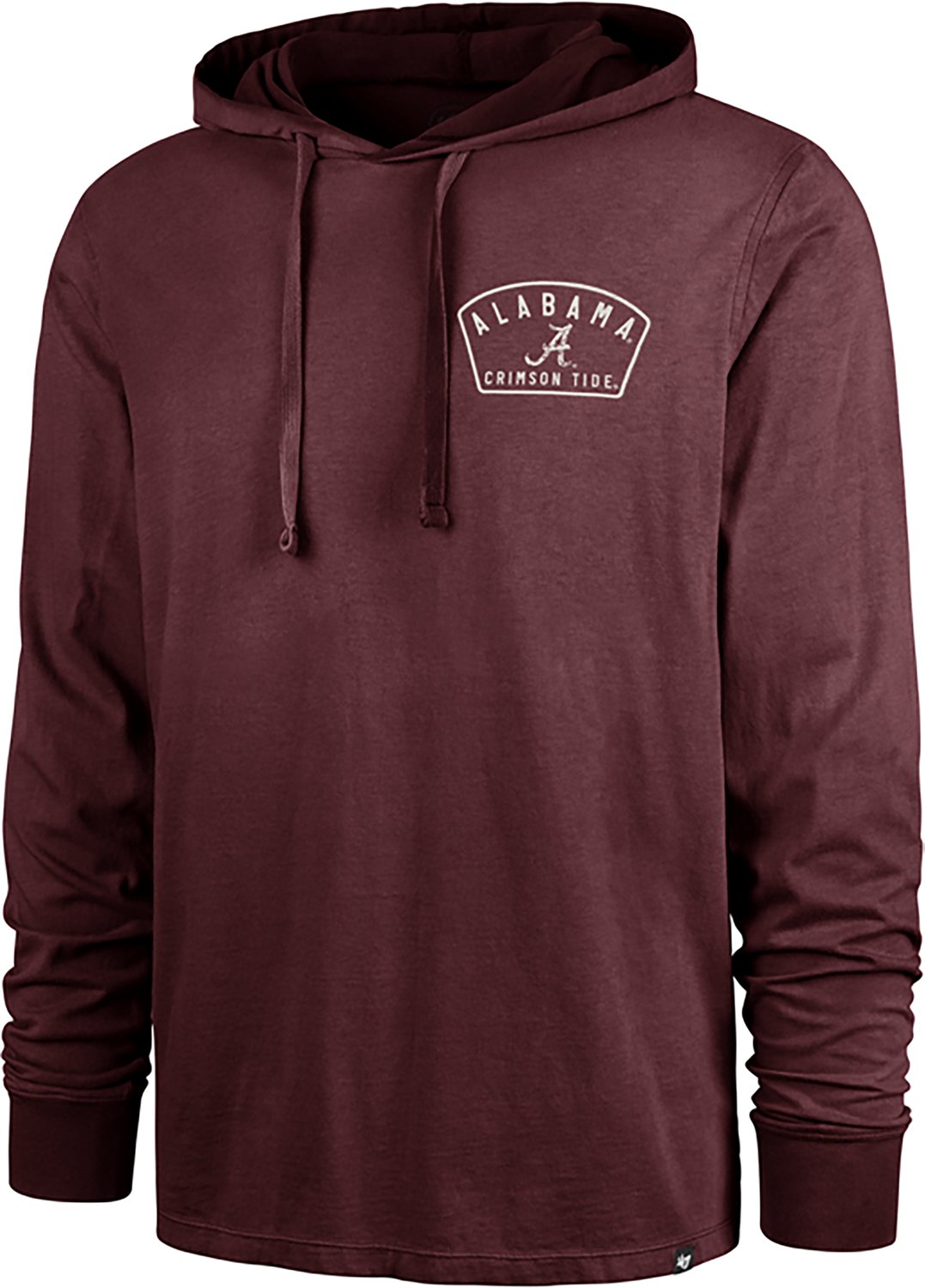 '47 Men's Alabama Dusted Overhand River Jersey Hoodie