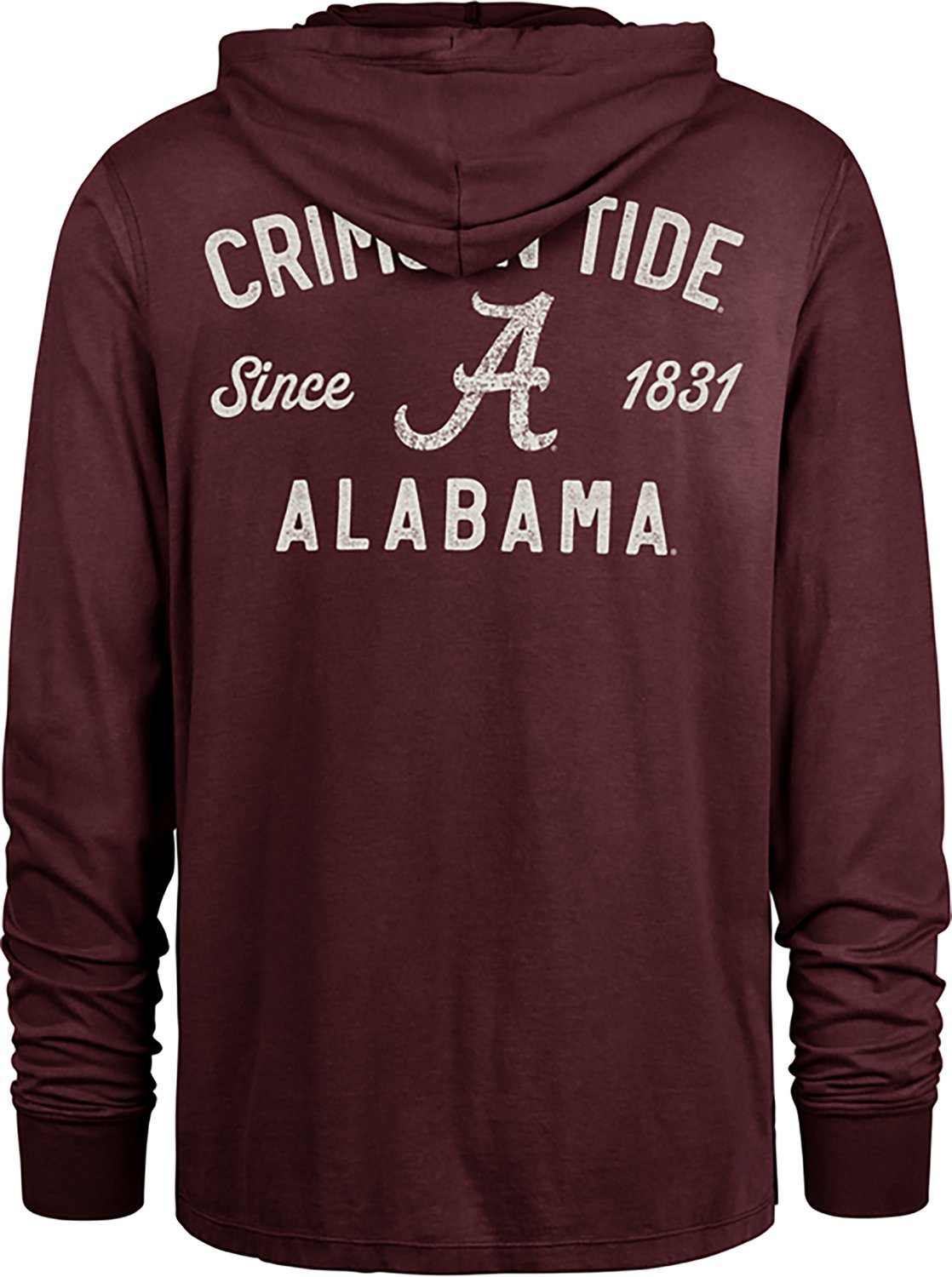'47 Men's Alabama Dusted Overhand River Jersey Hoodie - view number 2