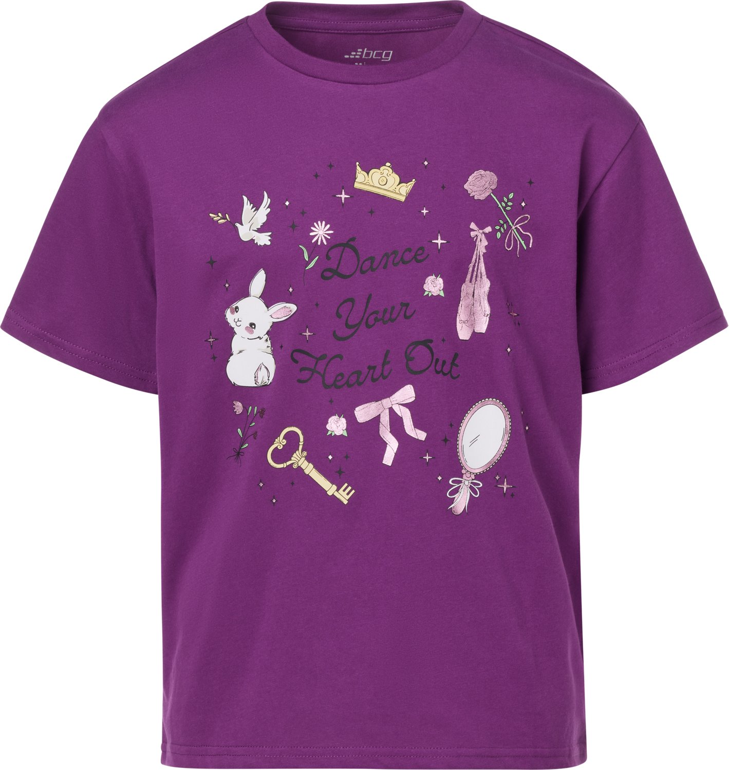 BCG Girls' Boxy Cutesy Graphic T-shirt