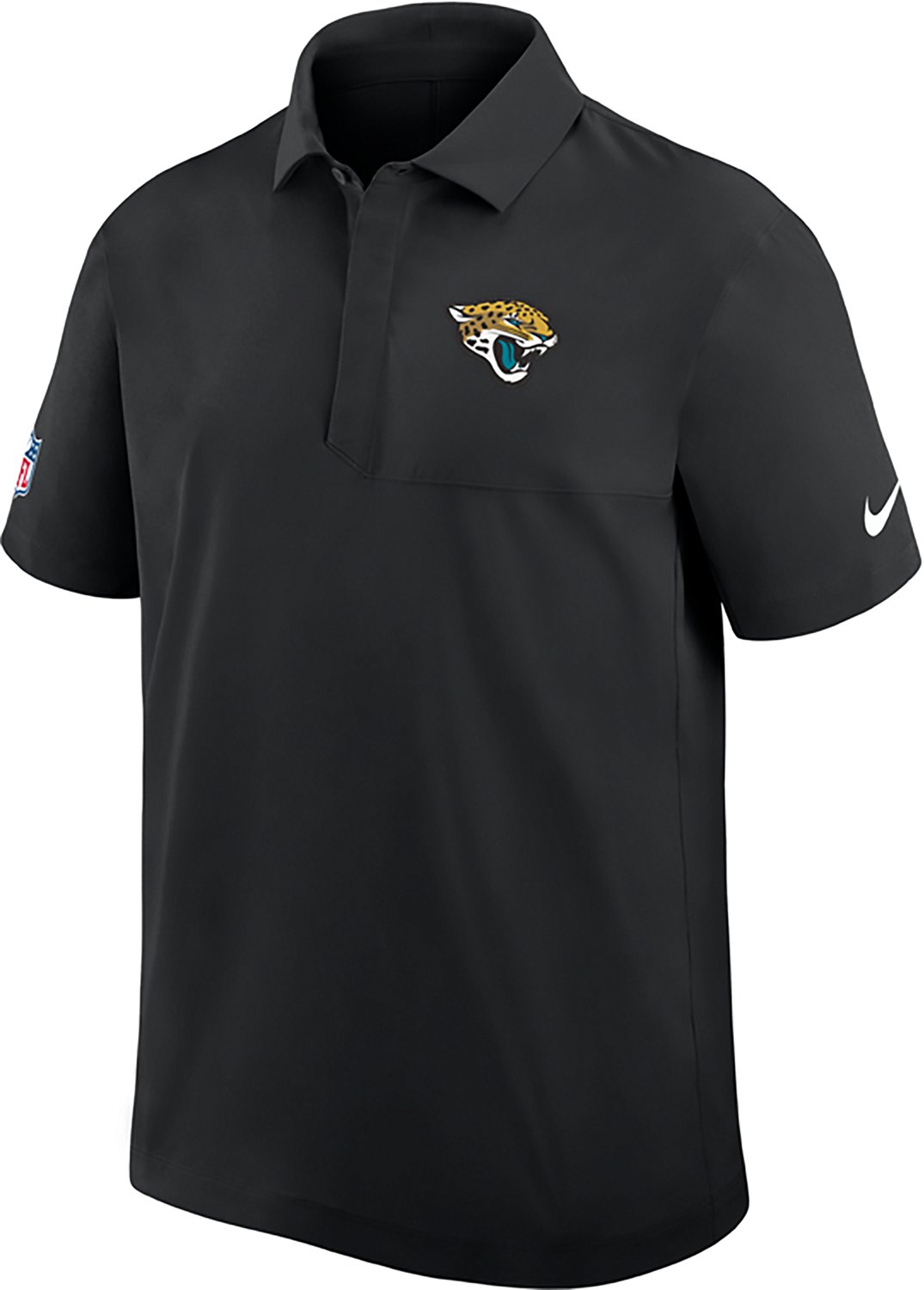 Nike Men's Jacksonville Jaguars Sideline Dri-FIT Woven Coach's Polo - view number 2