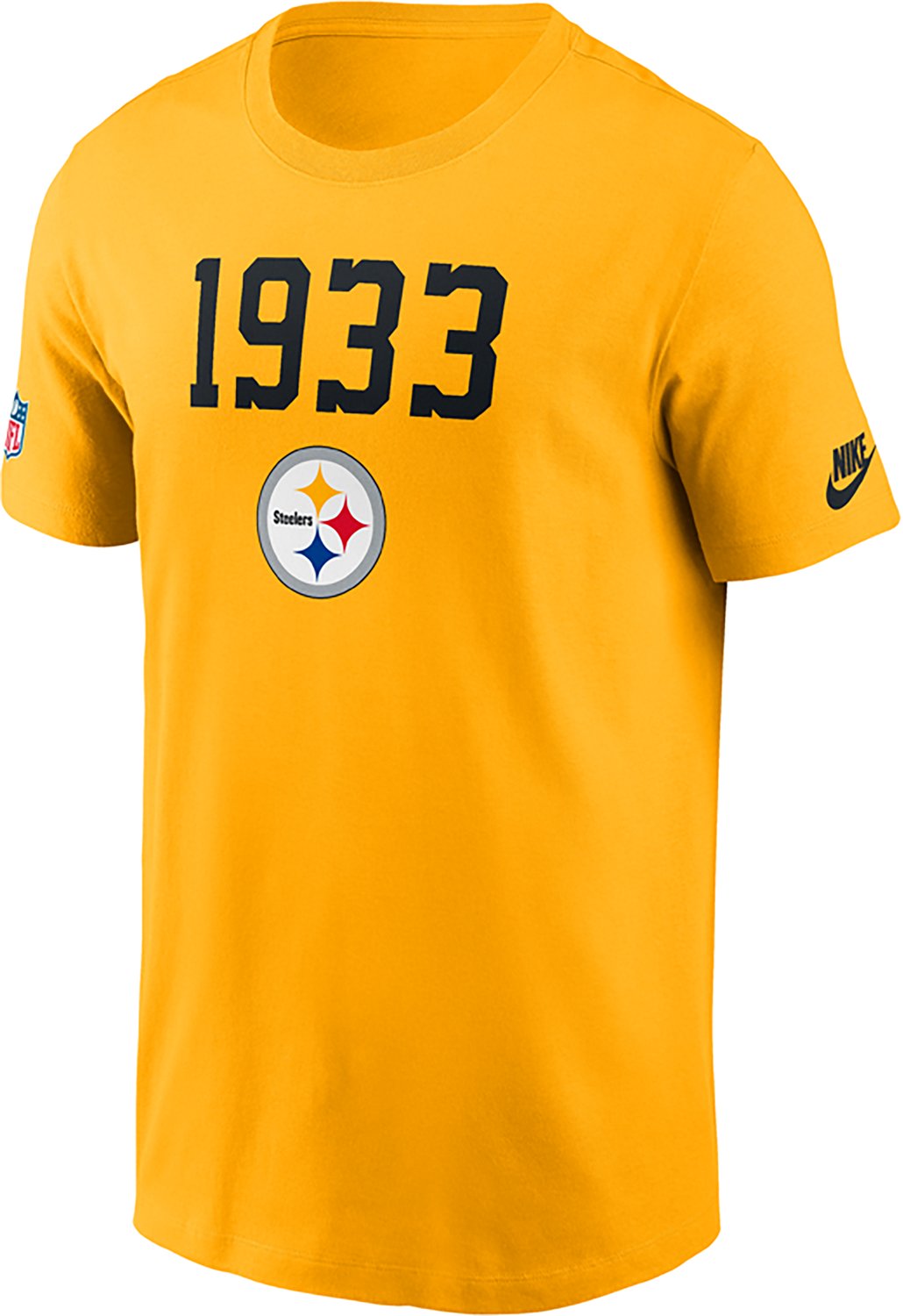 Nike Men's Steelers Dri-Fit Team Issue Crew T-shirt - view number 3