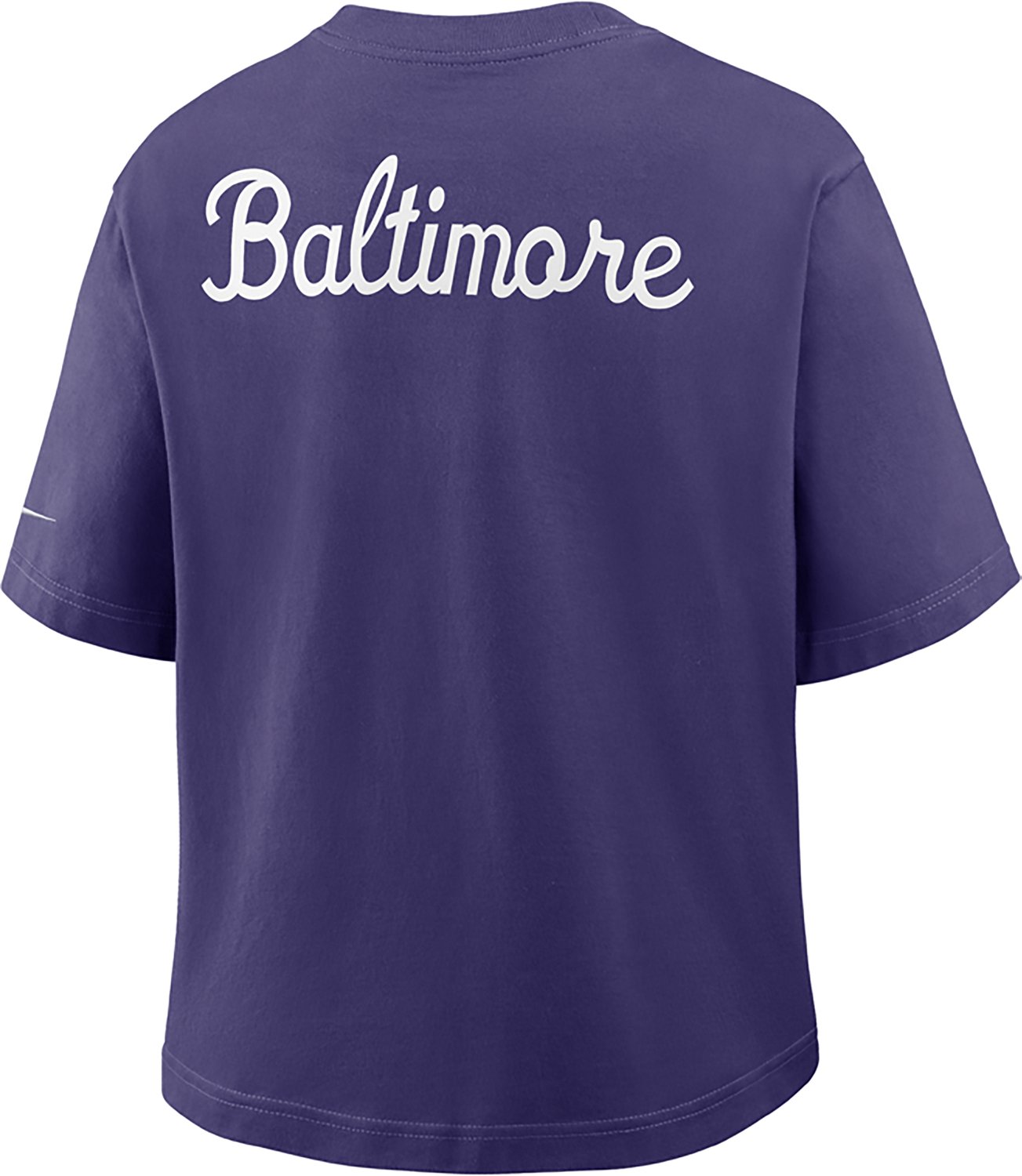 Nike Women's Ravens Rewind Pocket Boxy T-shirt - view number 3