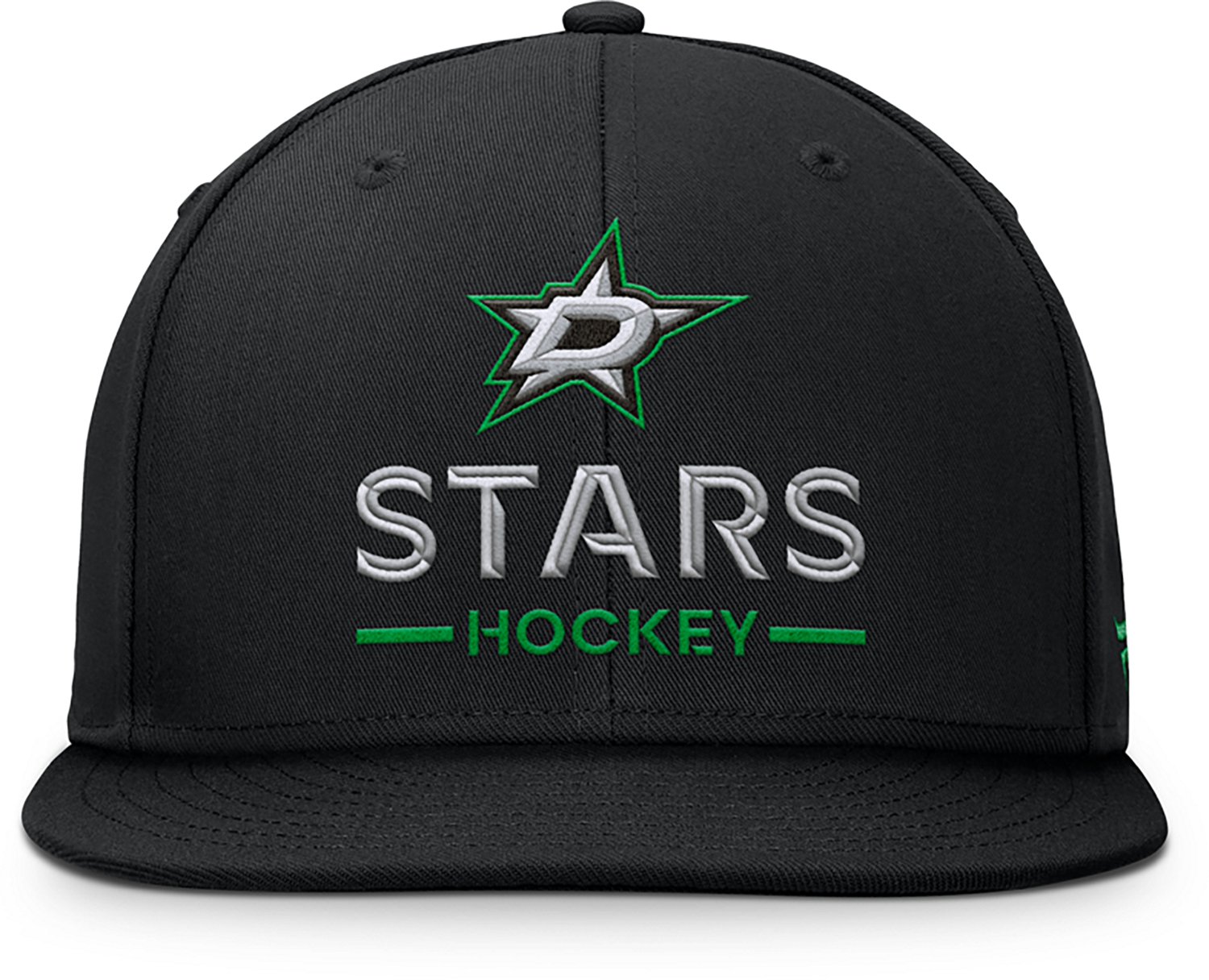 Fanatics Men's Stars Rink Flat Brim Structured Square Visor Adjustable Cap - view number 2