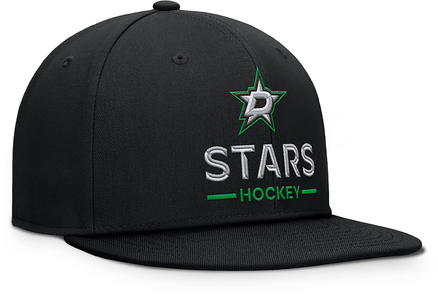 Fanatics Men's Stars Rink Flat Brim Structured Square Visor Adjustable Cap - view number 3