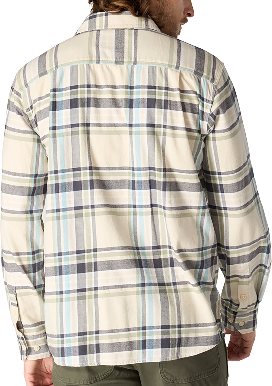 Carhartt Men's Rugged Flex™ Relaxed Fit Midweight Flannel Long-Sleeve Plaid Shirt - view number 2
