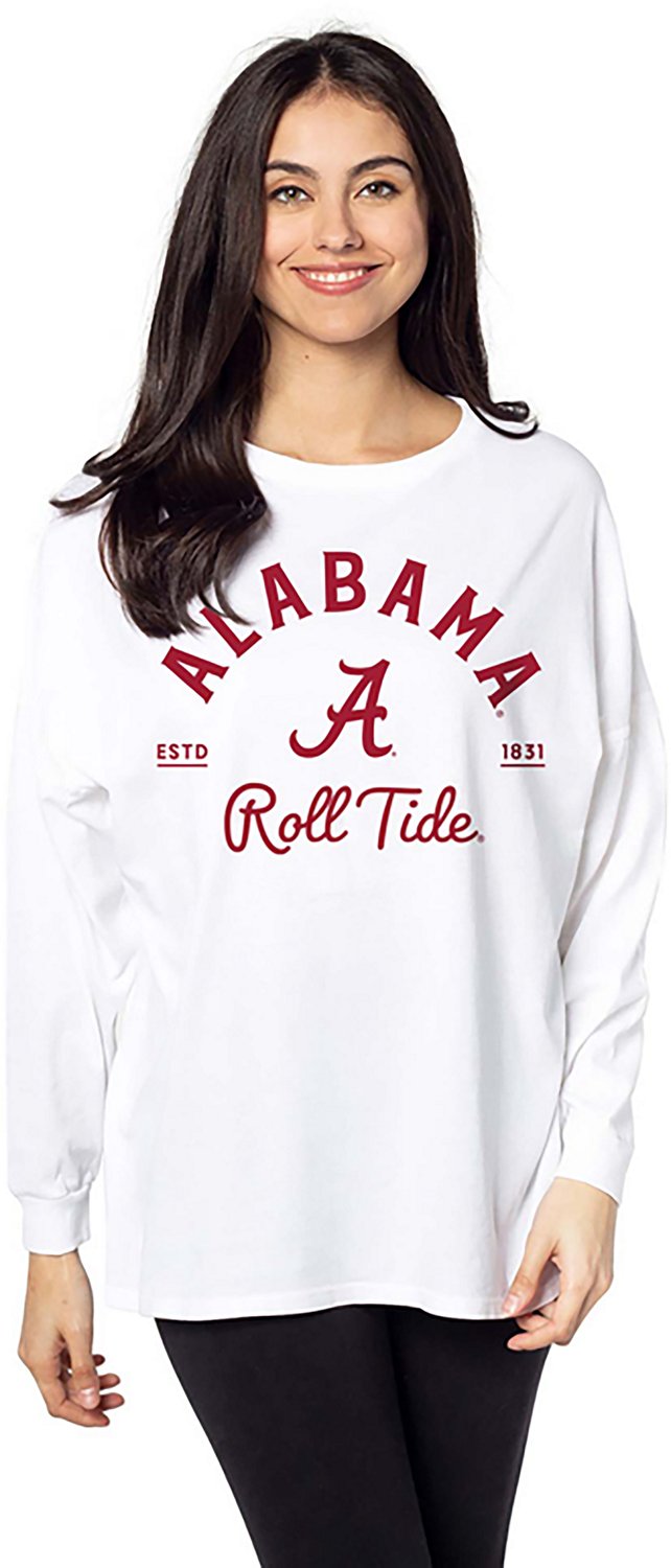 Chicka-d Women's Alabama Trophy Case Big Long Sleeve T-shirt
