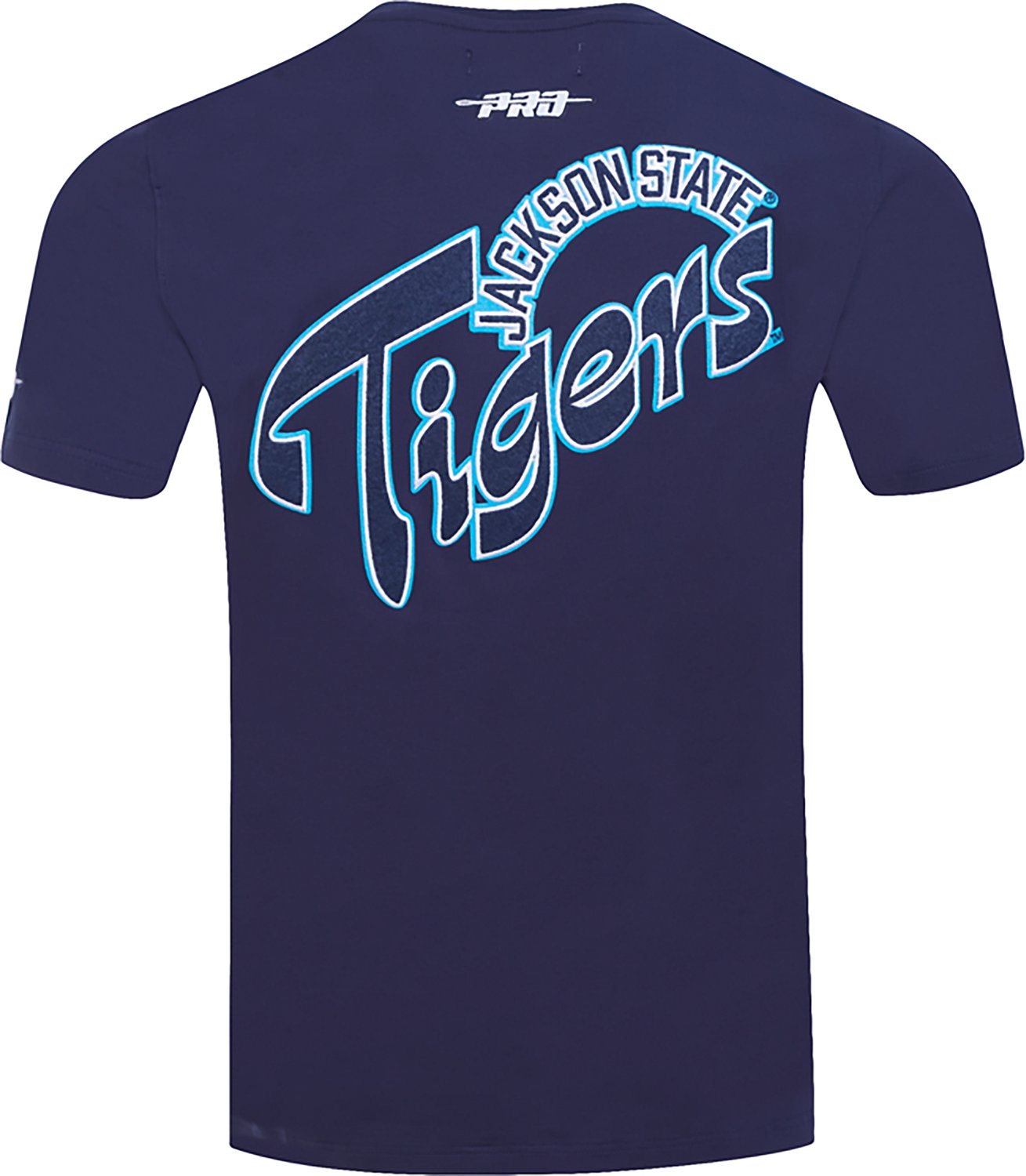Pro Standard Men's Jackson State University Homecoming Striped Graphic T-shirt - view number 3