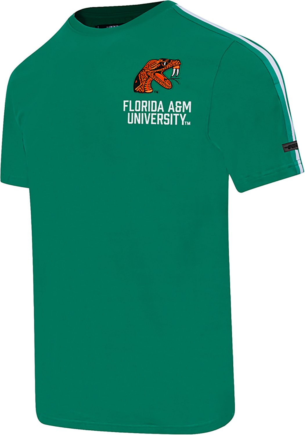 Pro Standard Men's Florida A&M University Homecoming Striped Graphic T-shirt - view number 2
