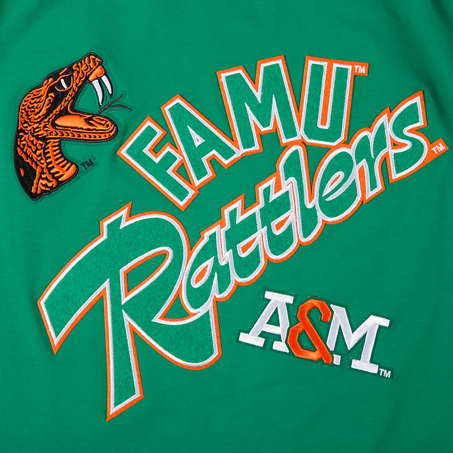 Pro Standard Men's Florida A&M University Homecoming Striped Graphic T-shirt - view number 6