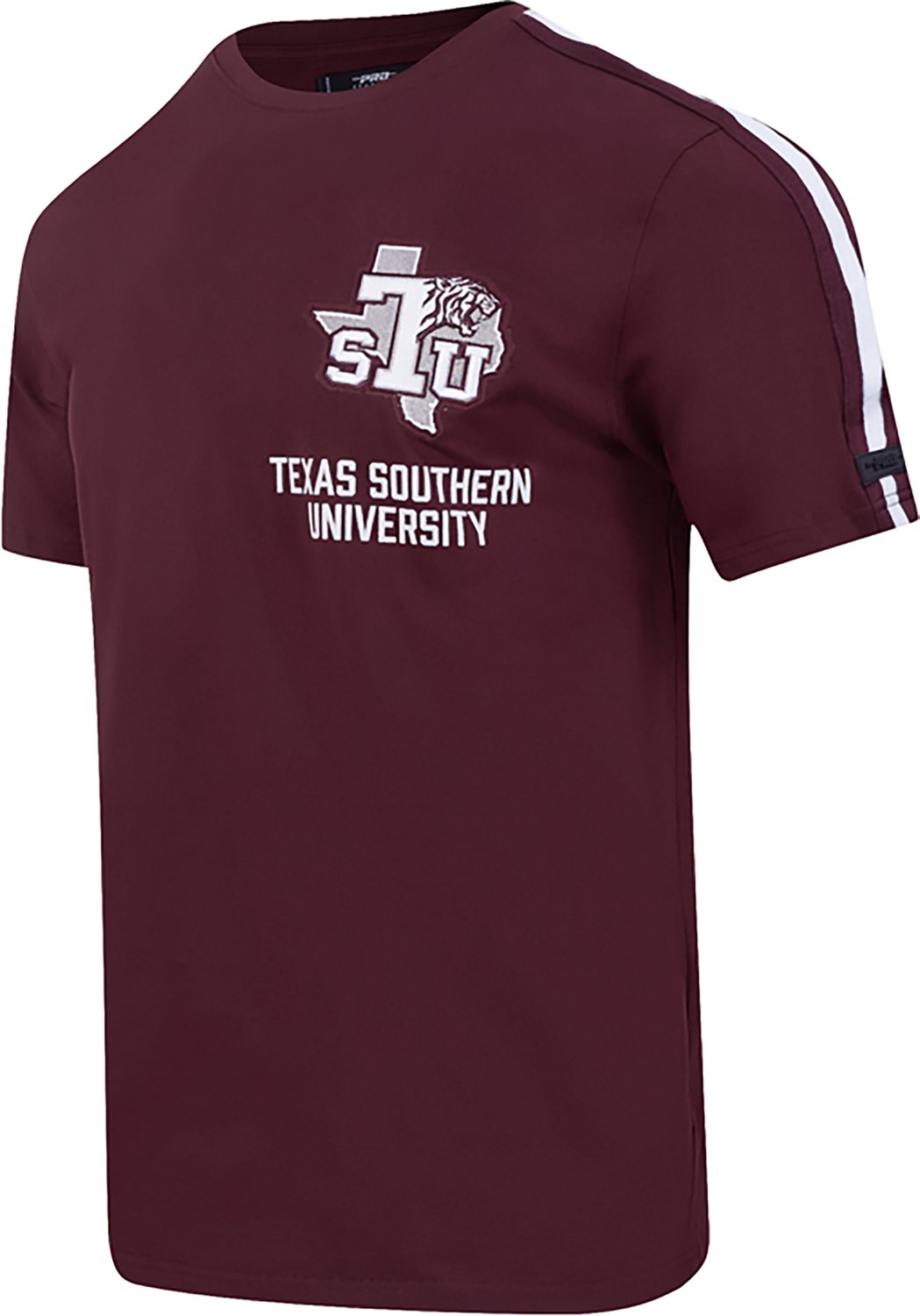 Pro Standard Men's Texas Southern University Homecoming Striped Graphic T-shirt - view number 2