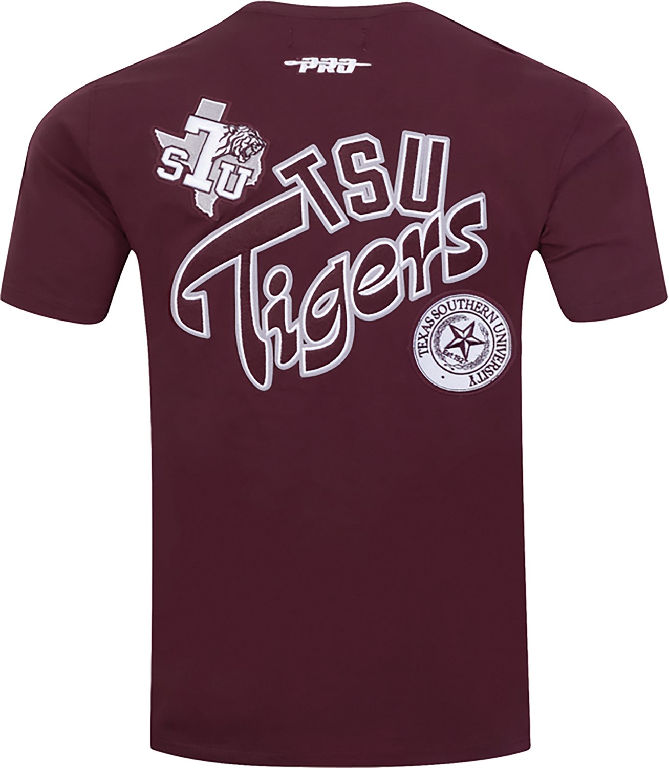 Pro Standard Men's Texas Southern University Homecoming Striped Graphic T-shirt - view number 3