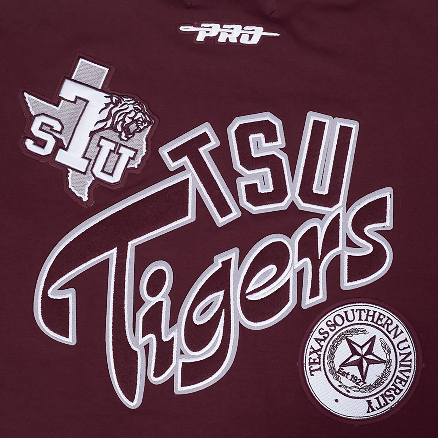 Pro Standard Men's Texas Southern University Homecoming Striped Graphic T-shirt - view number 7