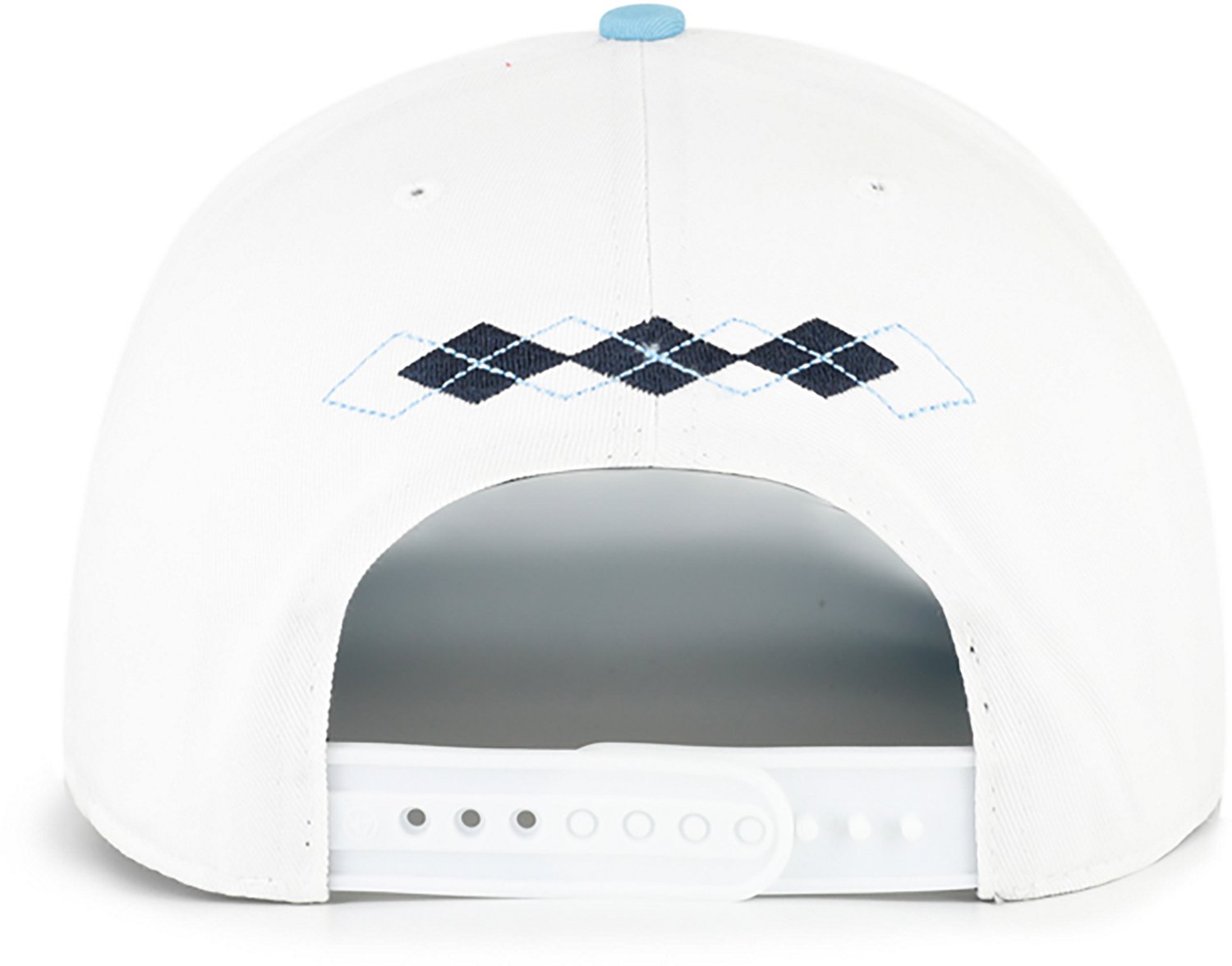 47 Brands Adults' University of North Carolina Tar Heels Script Argyle Hitch Cap - view number 3