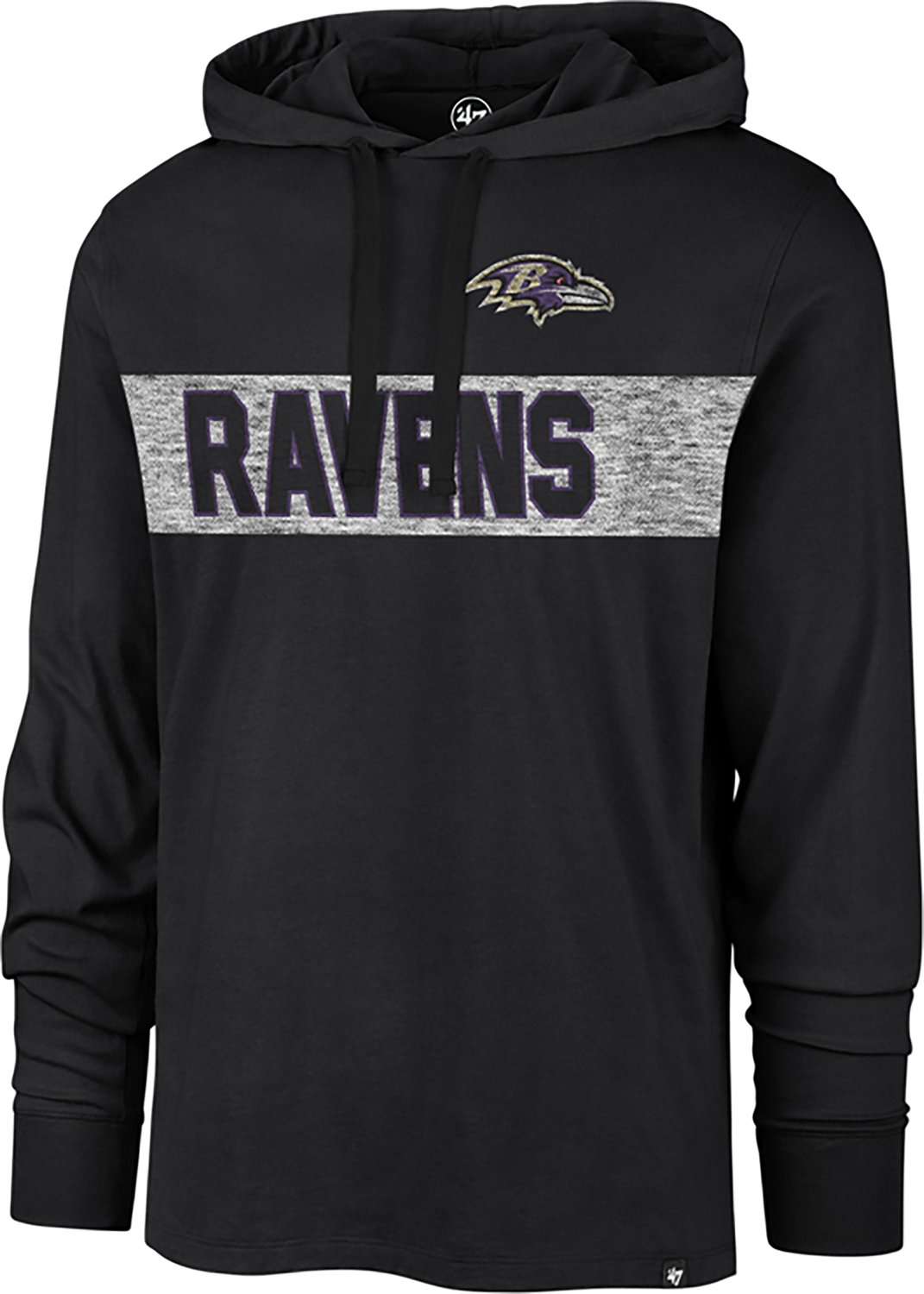 '47 Men's Baltimore Ravens Field Franklin Hoodie - view number 1