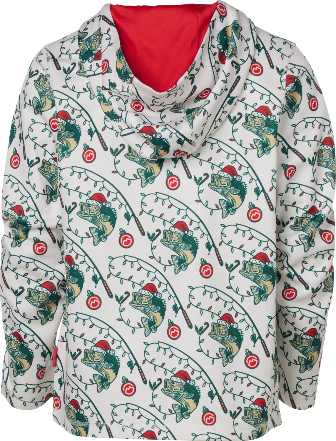 Magellan Outdoors Boys' Holiday Catch Fleece Hoodie - view number 2