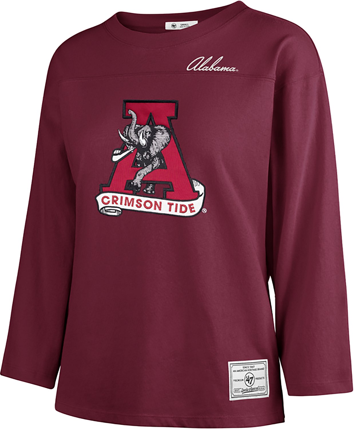 47 Women's Alabama Game Nod Timeless 3/4 Sleeve T-shirt - view number 3
