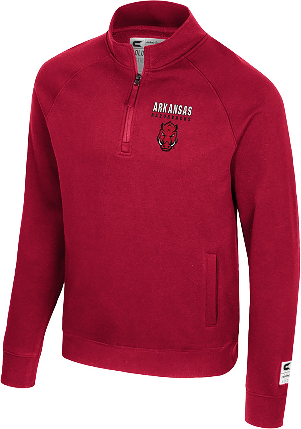 Colosseum Athletics Men's Arkansas Nial 1/4 Zip Pullover - view number 1