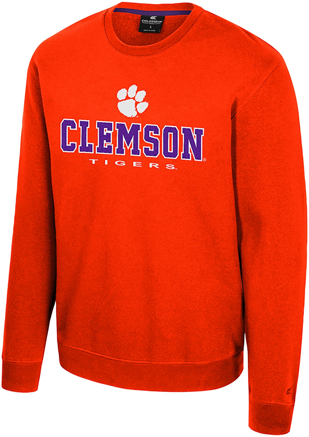 Colosseum Athletics Men's Clemson Zayn Crew Sweatshirt - view number 1