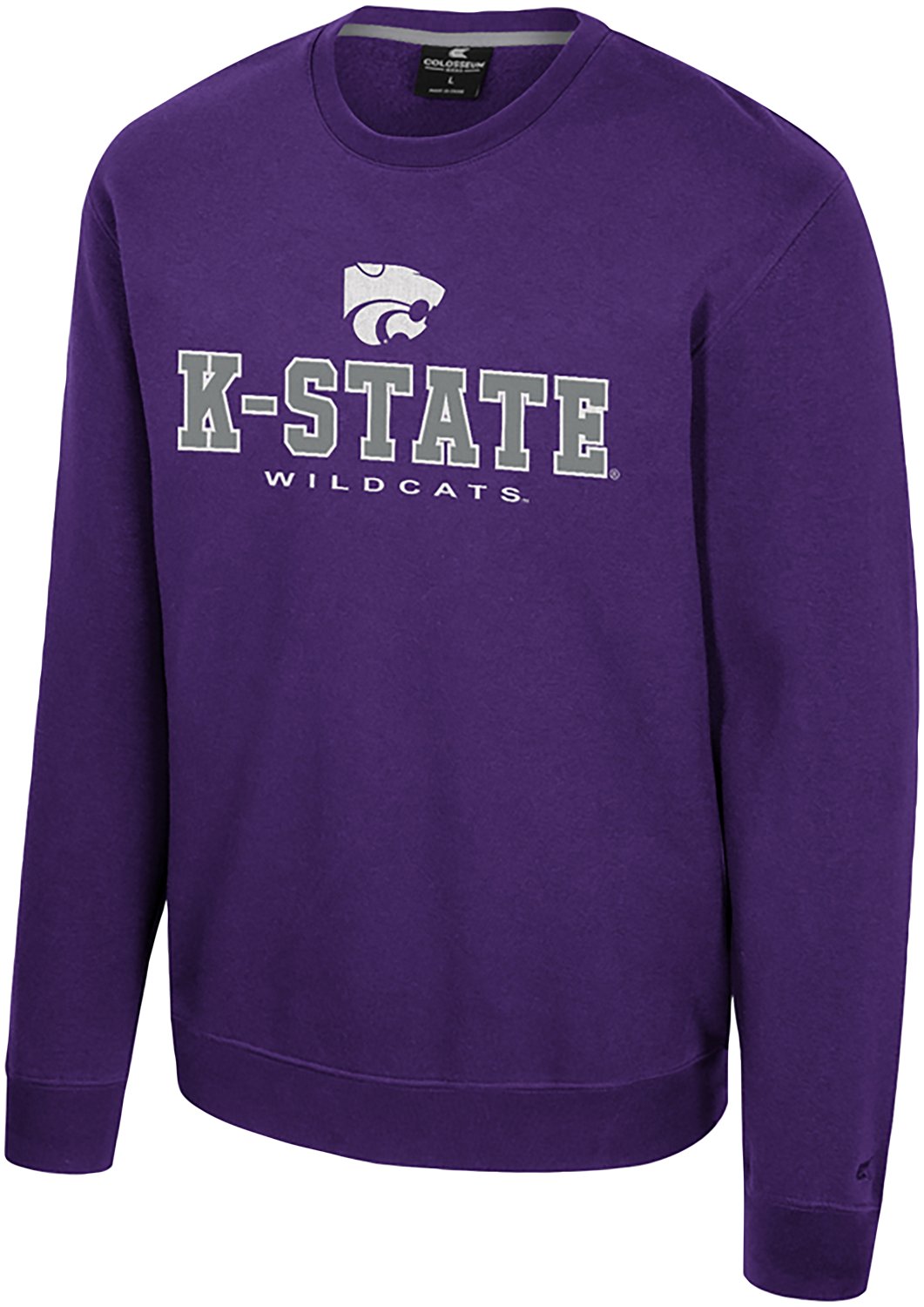 Colosseum Athletics Men's Kansas State Zayn Crew Sweatshirt