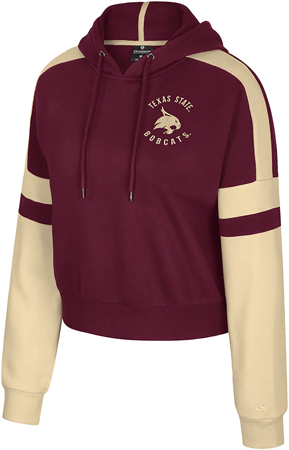 Colosseum Athletics Women's Texas State Harry Cropped Hoodie