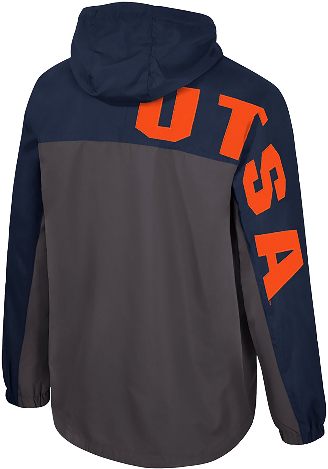Colosseum Athletics Men's UTSA Gives Back 1/2 Zip Anorak Jacket - view number 2