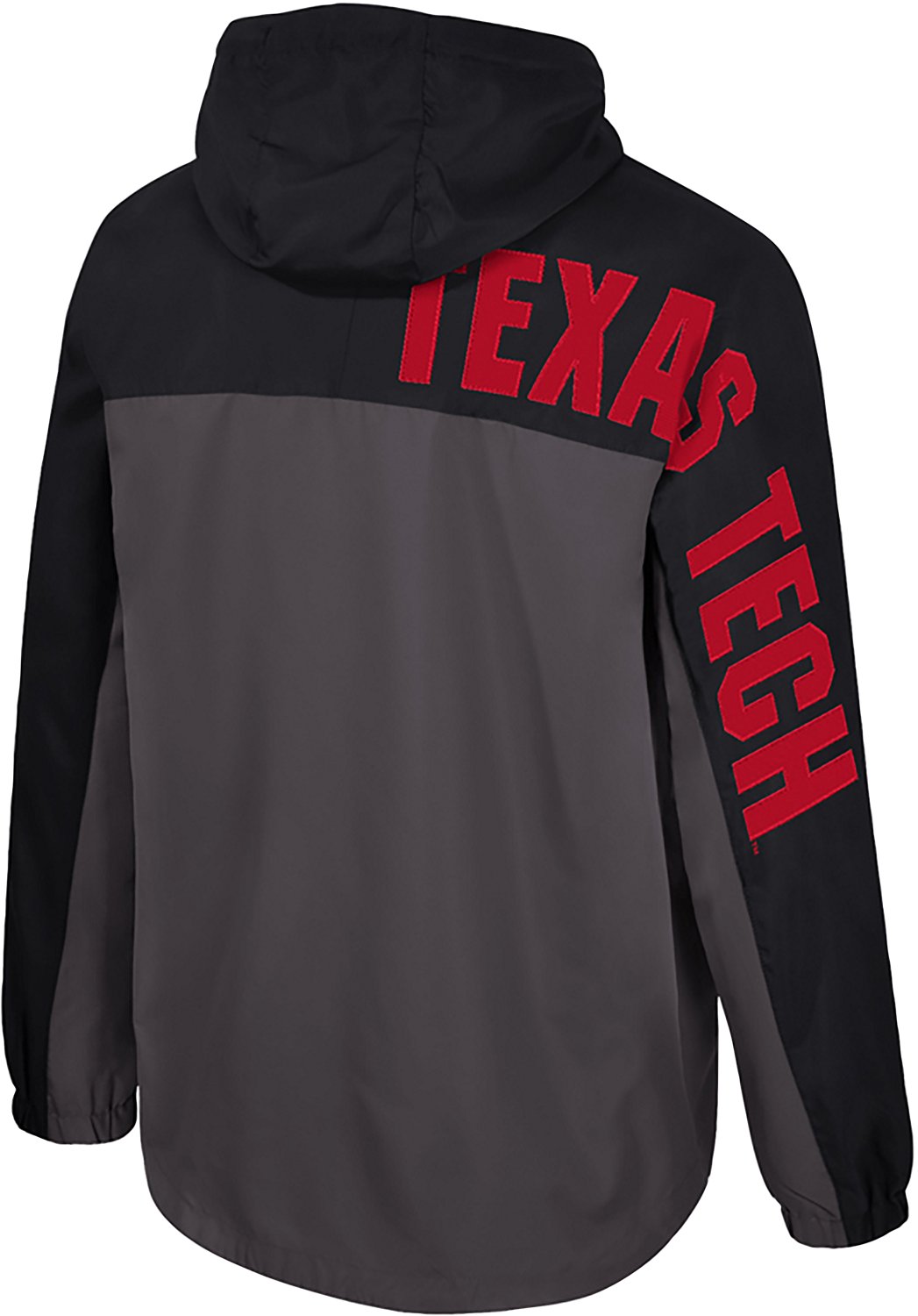 Colosseum Athletics Men's Texas Tech Gives Back 1/2 Zip Anorak Jacket - view number 2