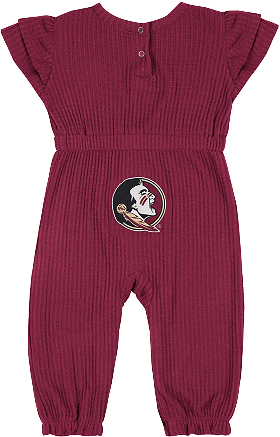 Colosseum Athletics Infants' Florida State Beautopia Waffle Short Sleeve Romper - view number 2