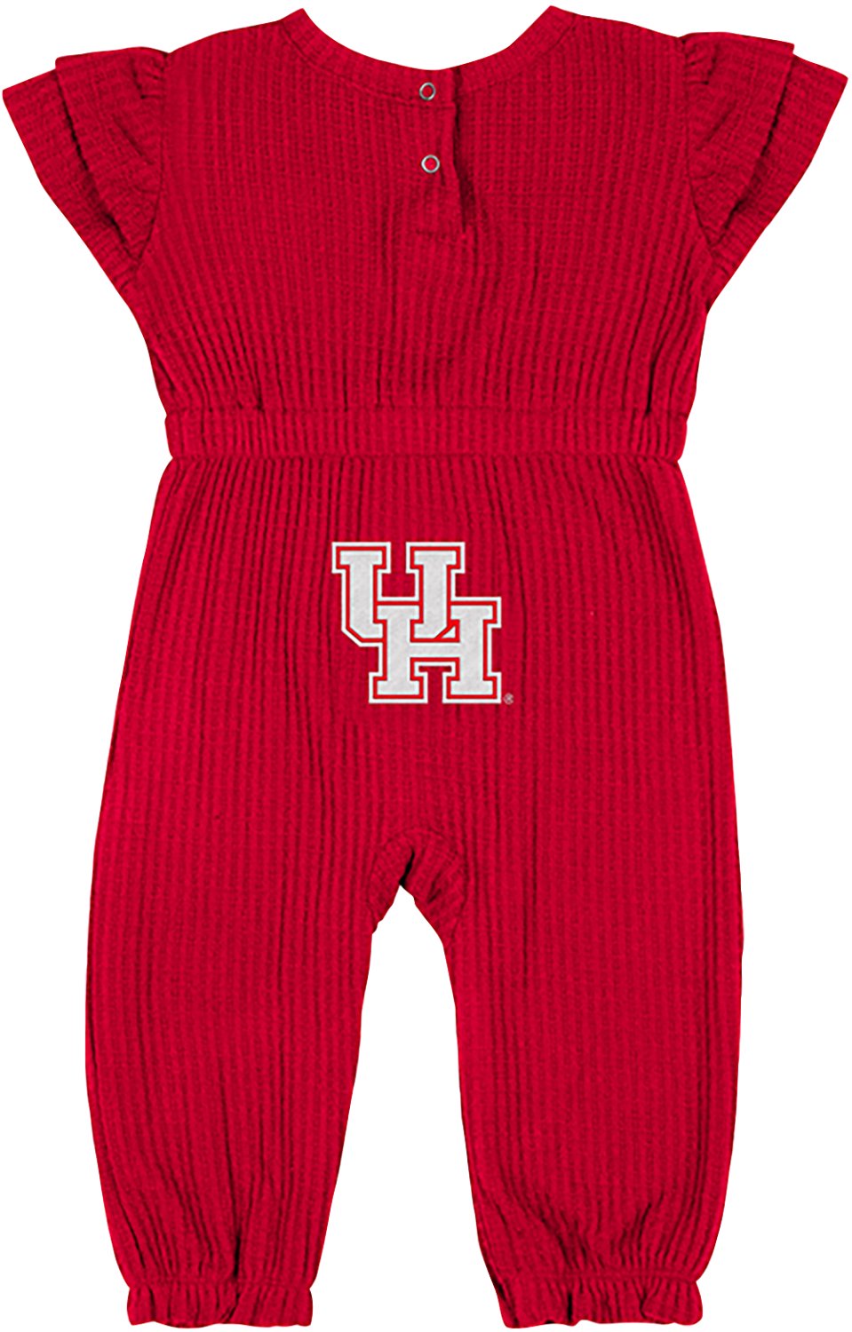 Colosseum Athletics Infants' Houston Beautopia Waffle Short Sleeve Romper - view number 2