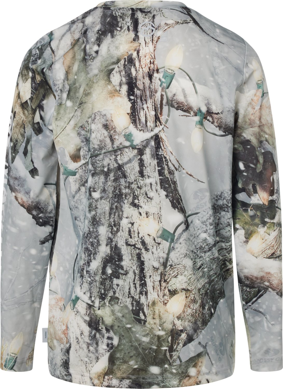 Magellan Outdoors Boys' Holiday Mossy Oak Break-Up Country Snowdrift 2.0 Long Sleeve Crew T-shirt - view number 4