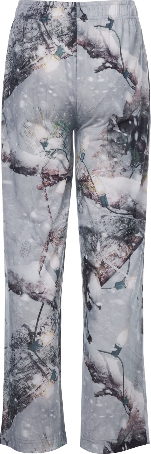 Magellan Outdoors Boys' Holiday Mossy Oak Break Up Country Snowdrift 2.0 Lounge Pants - view number 3