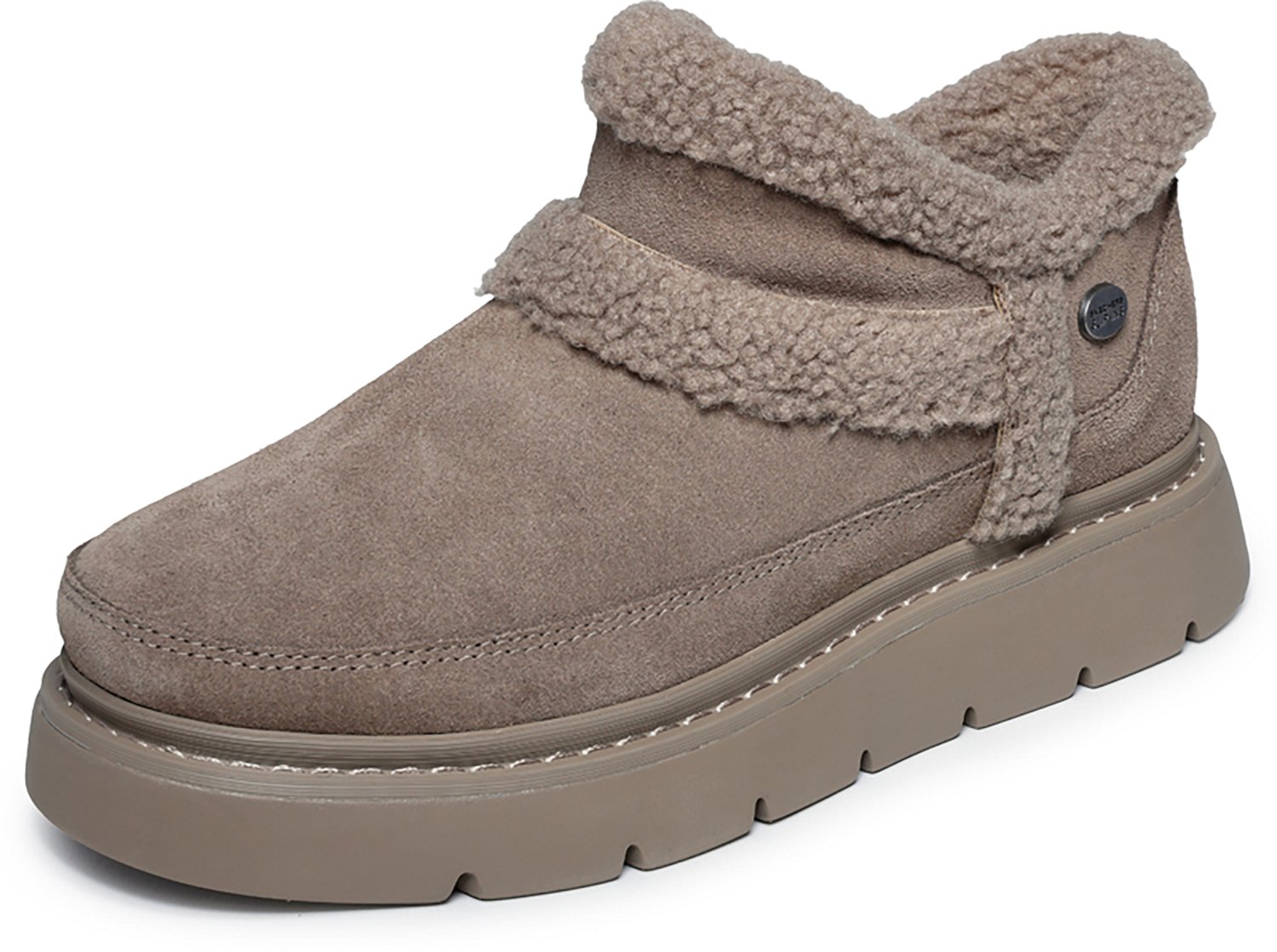SKECHERS Women's BOBS® Keepsakes Lite Hands Free Slip-ins® Winter Snug Booties - view number 3