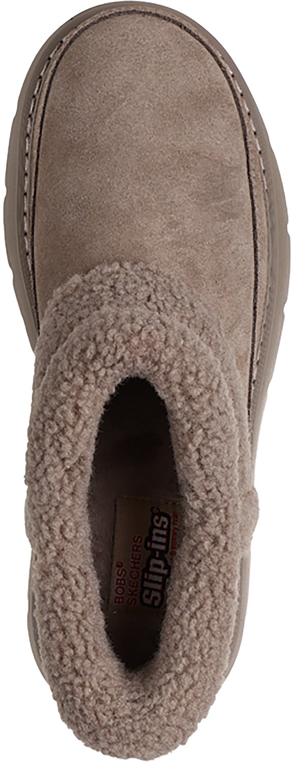 SKECHERS Women's BOBS® Keepsakes Lite Hands Free Slip-ins® Winter Snug Booties - view number 4